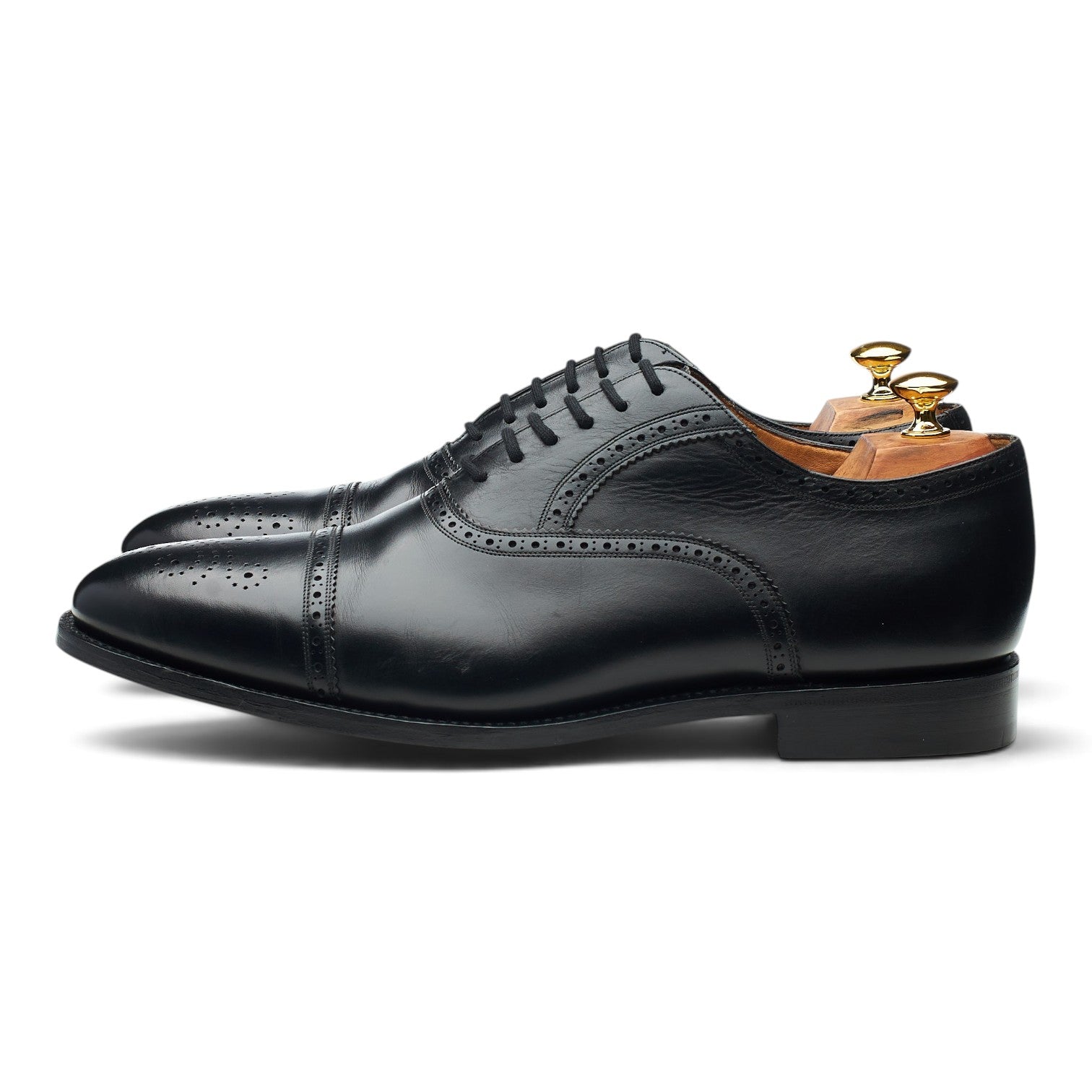 Church's Edward richelieu cuir noir pointure 11 large