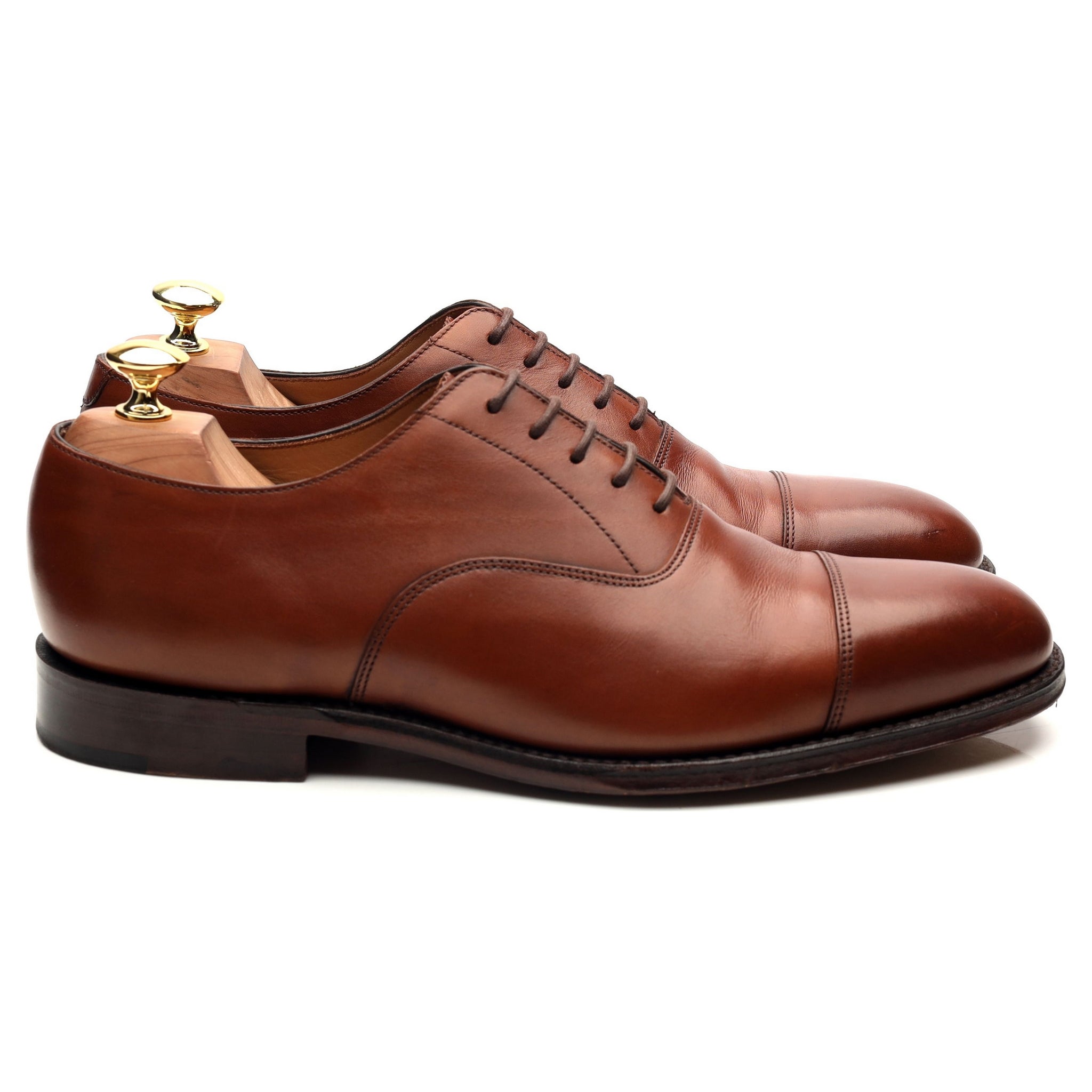 Loake 1880 Aldwych oxford cuir marron UK 8,5