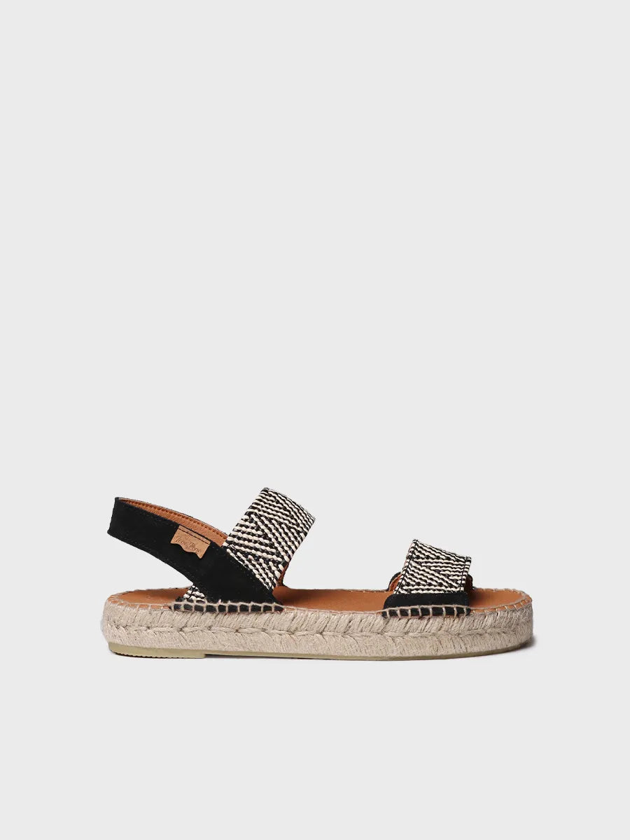 Toni Pons Elx espadrilles femme bicolore élastique
