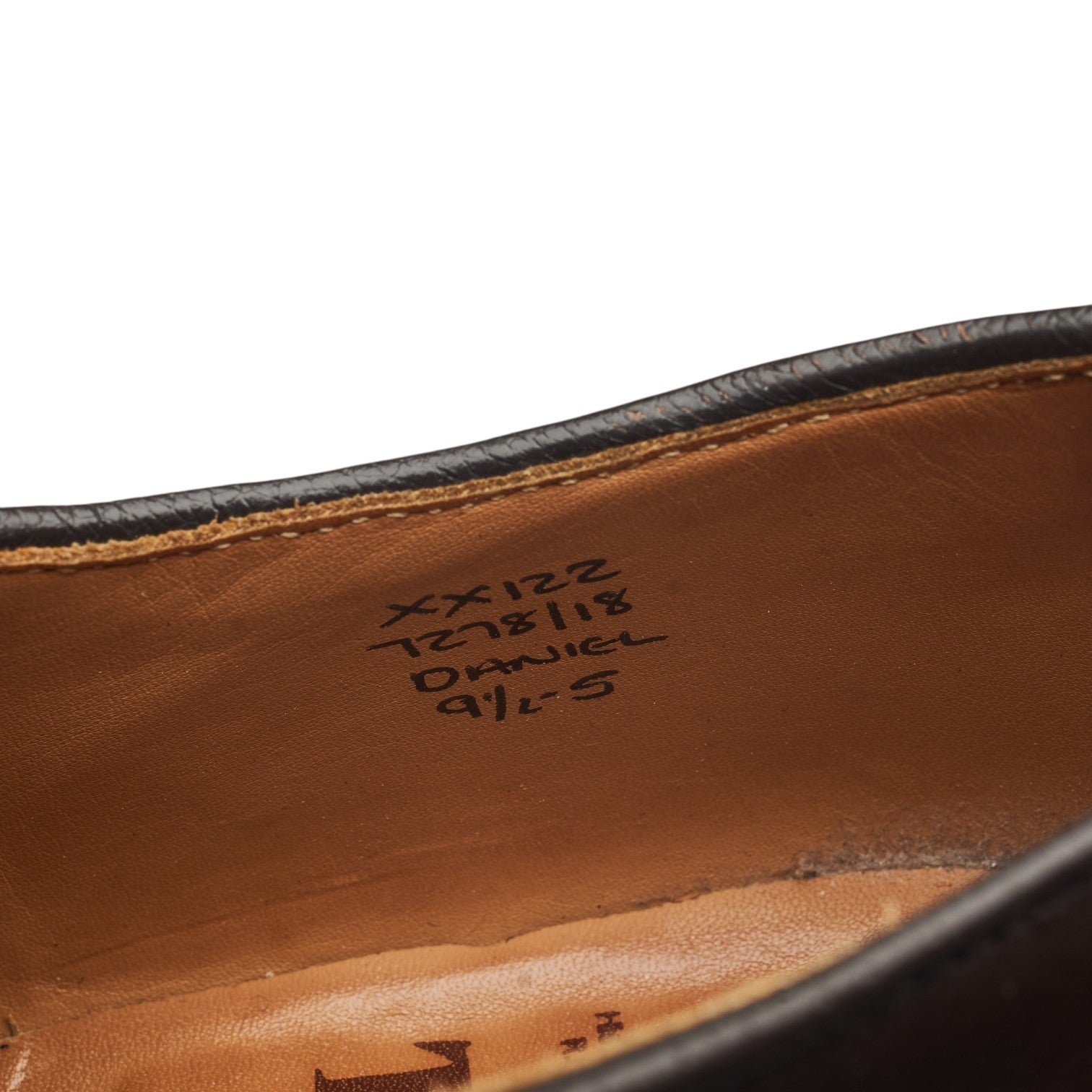 Tricker's Daniel derby cuir marron foncé UK 9.5