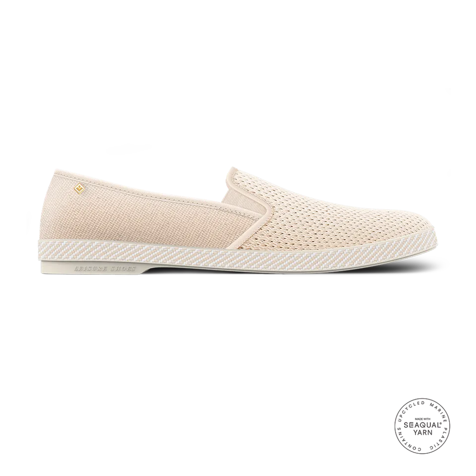 Rivieras Classic Toile Filet espadrilles beige
