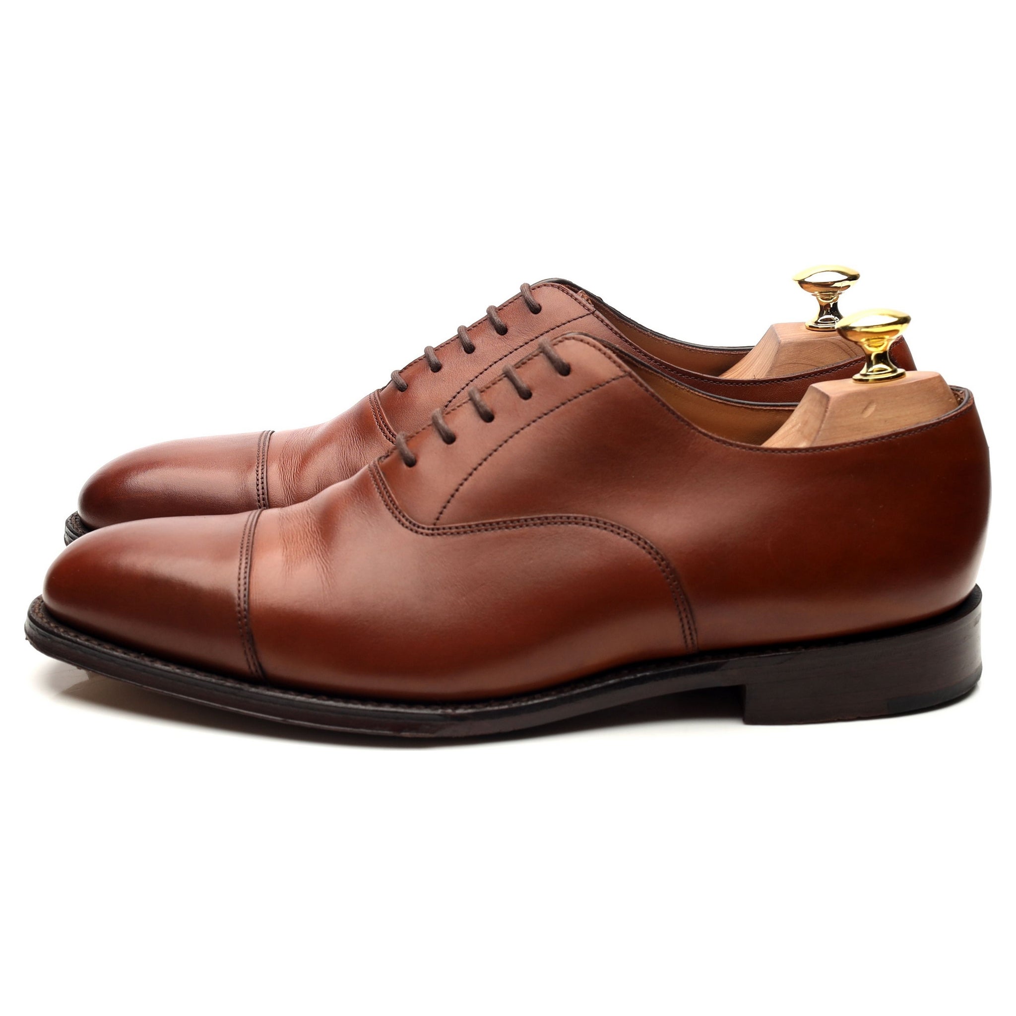 Loake 1880 Aldwych oxford cuir marron UK 8,5