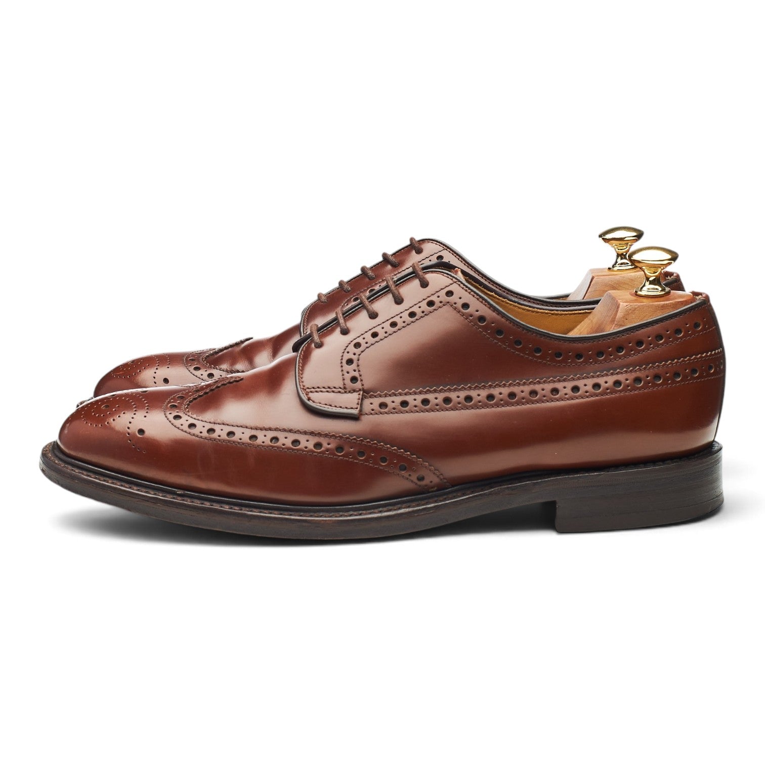 Loake Vintage Braemar derbies cuir marron pointure UK 9,5