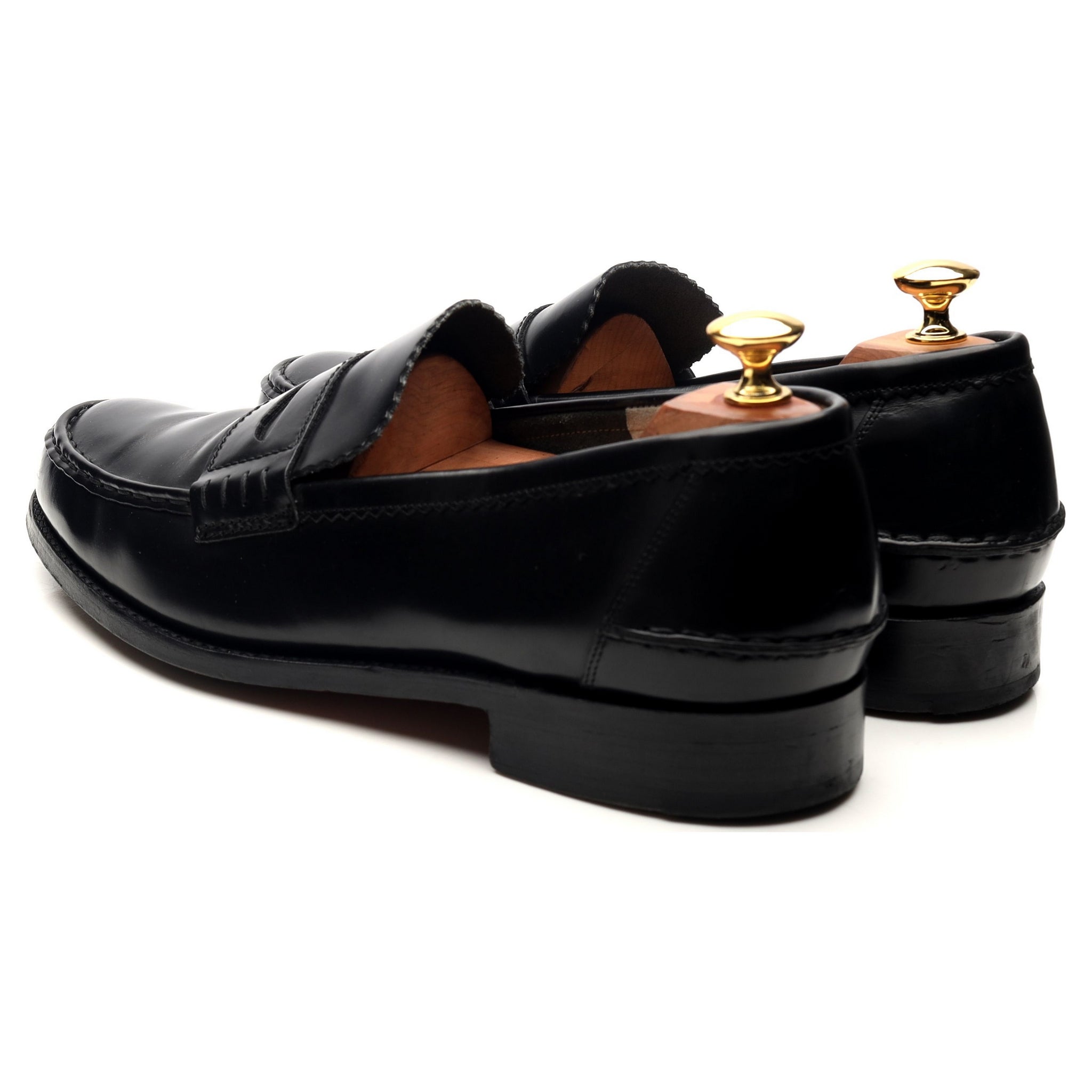 Barker Caruso mocassin cuir noir pointure UK 9,5
