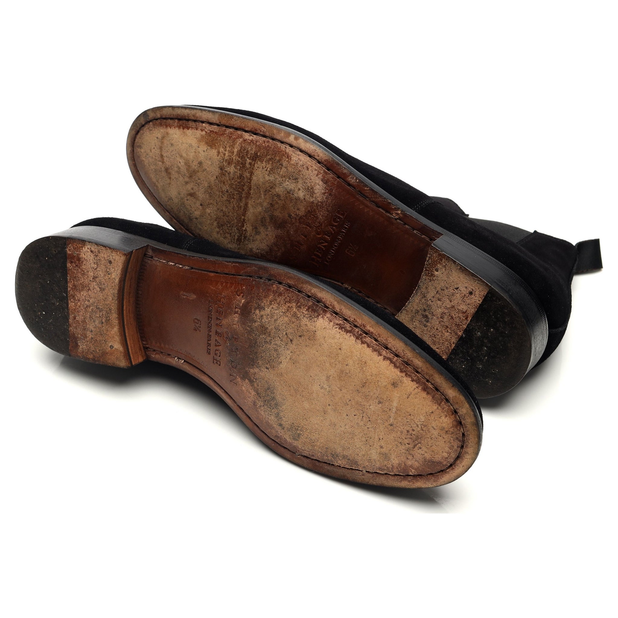 Boots Chelsea Shipton & Heneage suède noir UK 6.5