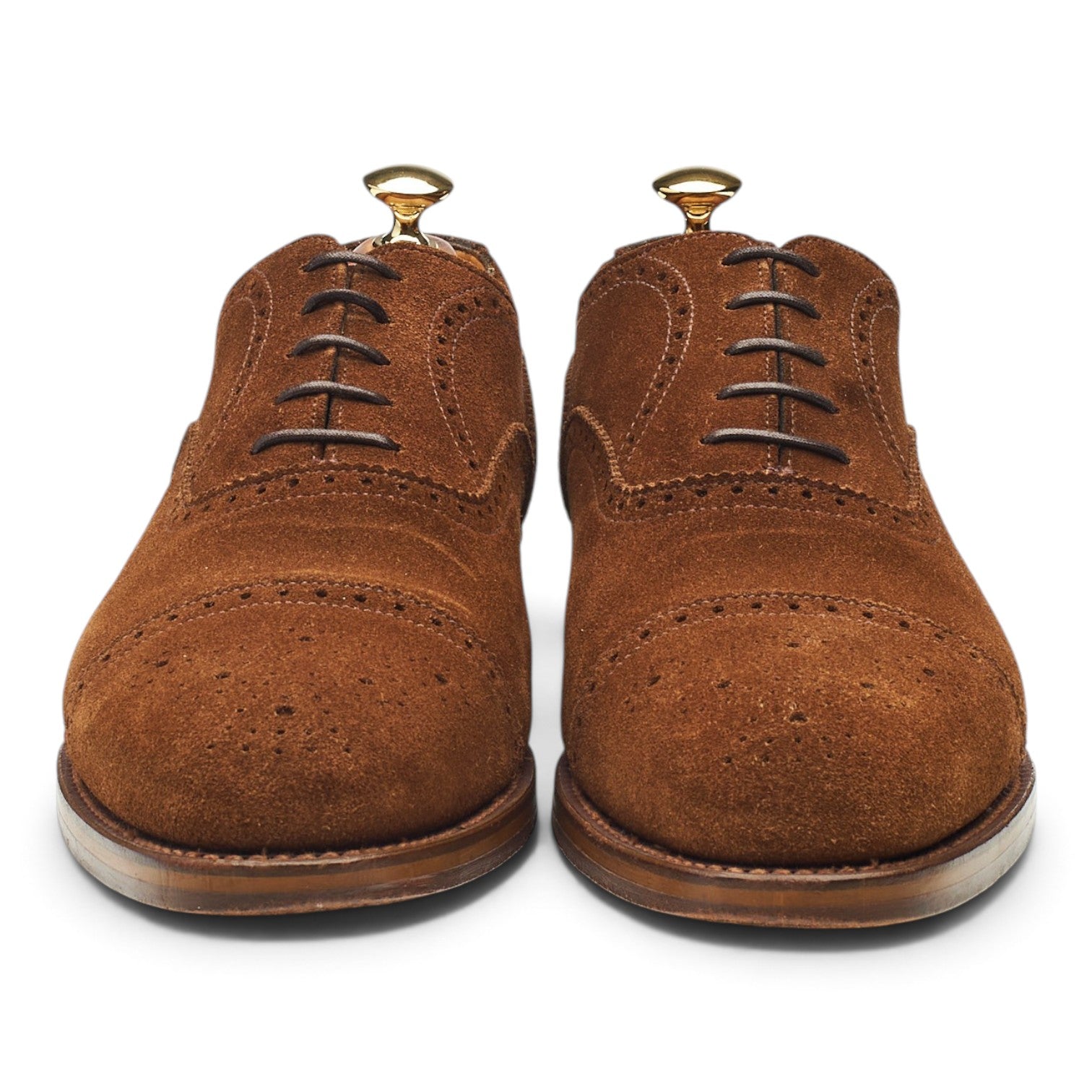 Alfred Sargent Cranford 2 richelieu daim marron UK 9 G