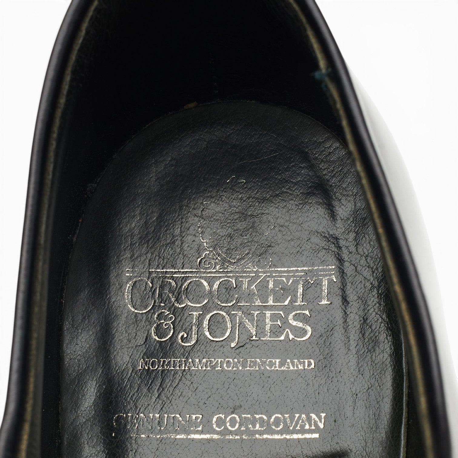 Crockett & Jones Grasmere derby cordovan bordeaux UK 12