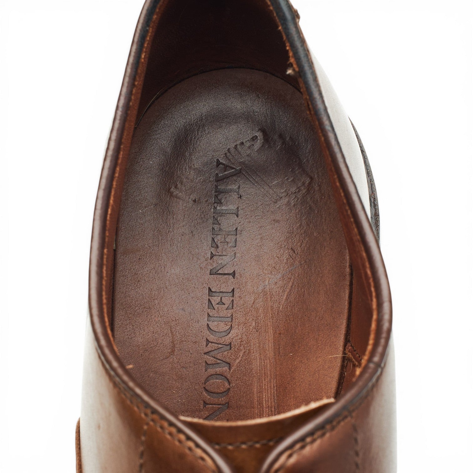 Allen Edmonds Fifth Avenue oxford cuir marron foncé UK 8.5