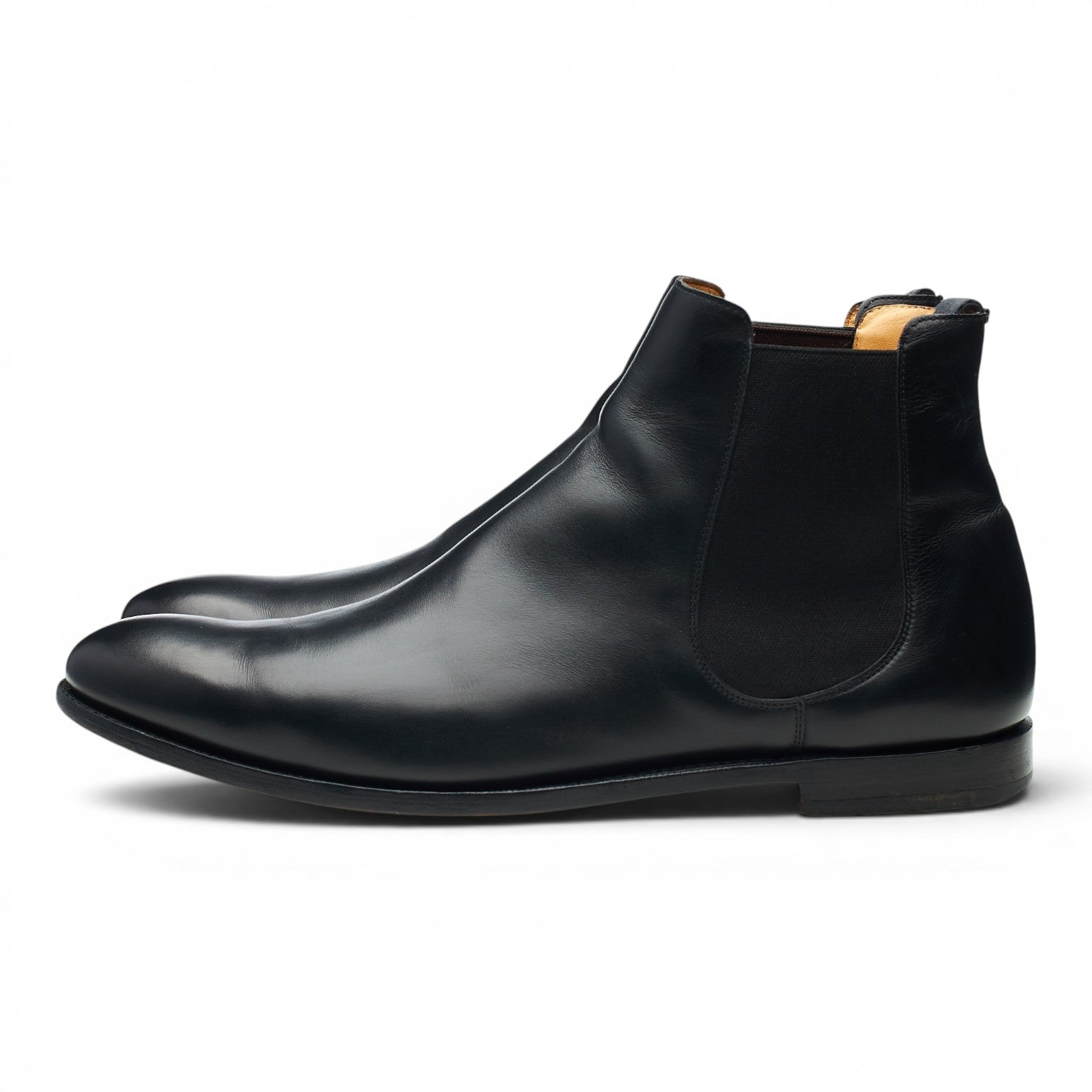 Church Houston bottines chelsea cuir noir UK 11