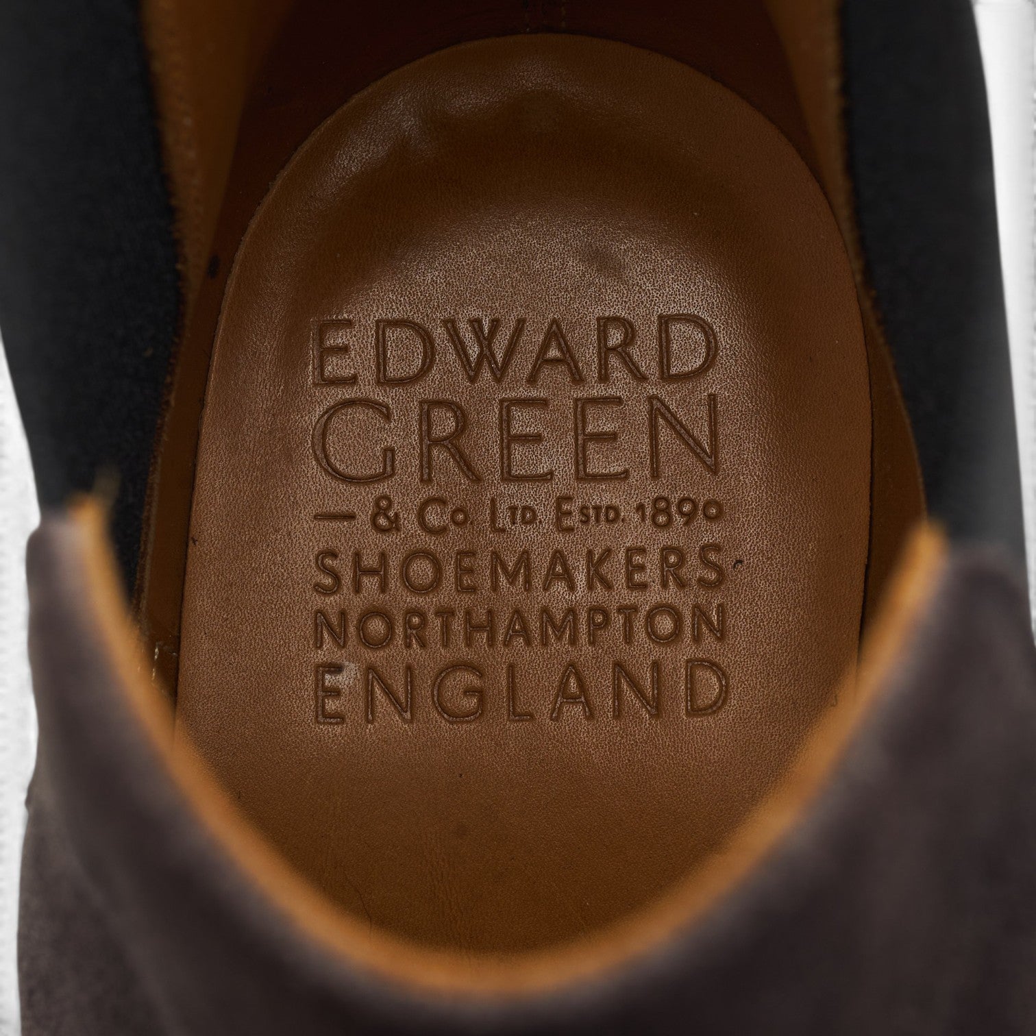 Edward Green Camden chelsea suède gris UK 7.5