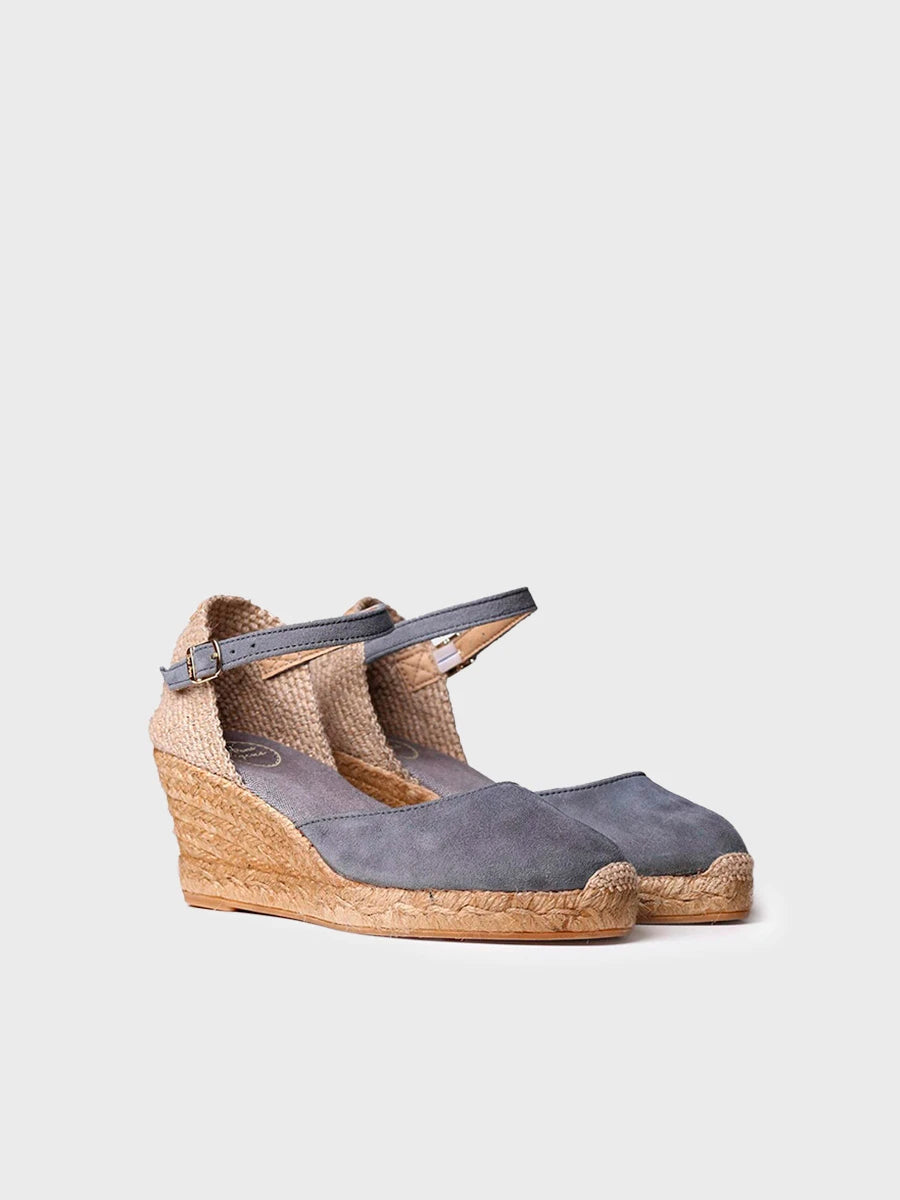 Toni Pons Lloret-5 espadrille cuir compensee bout ferme