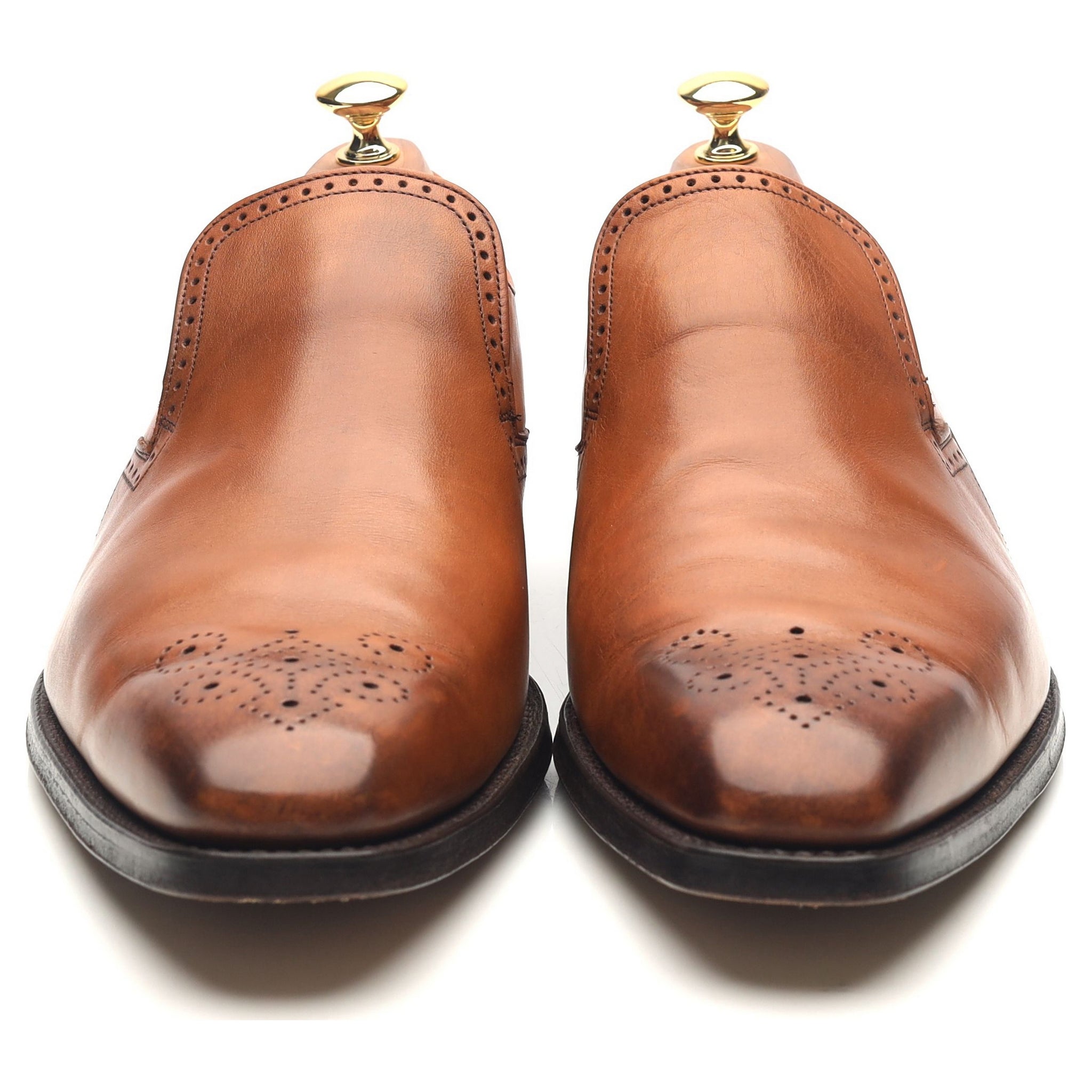 Cheaney Ellis mocassins cuir camel UK 10
