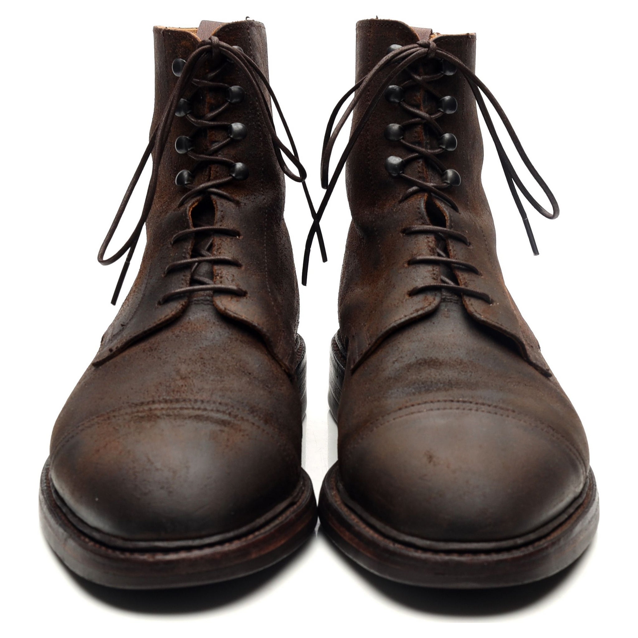 Crockett & Jones Coniston bottines daim marron UK 8