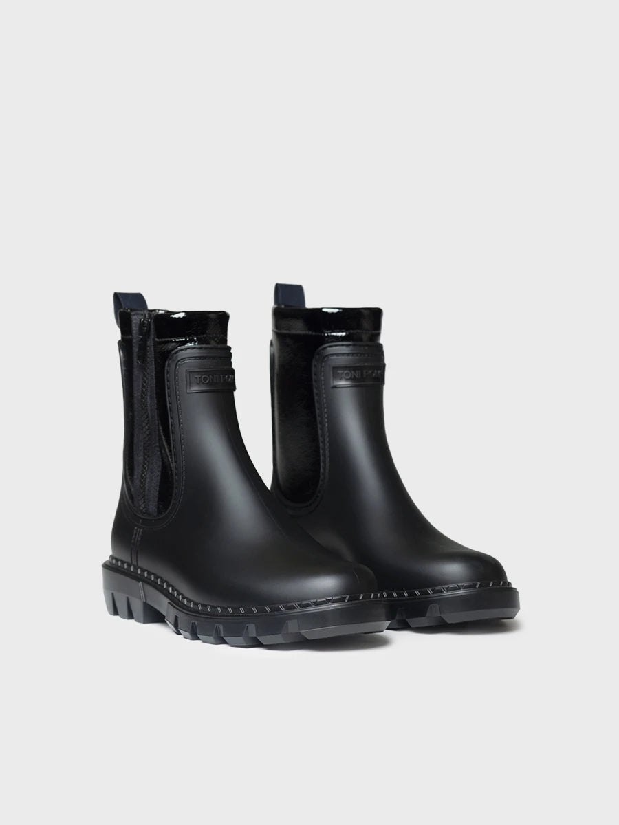 Toni Pons Chiara bottine pluie caoutchouc zip