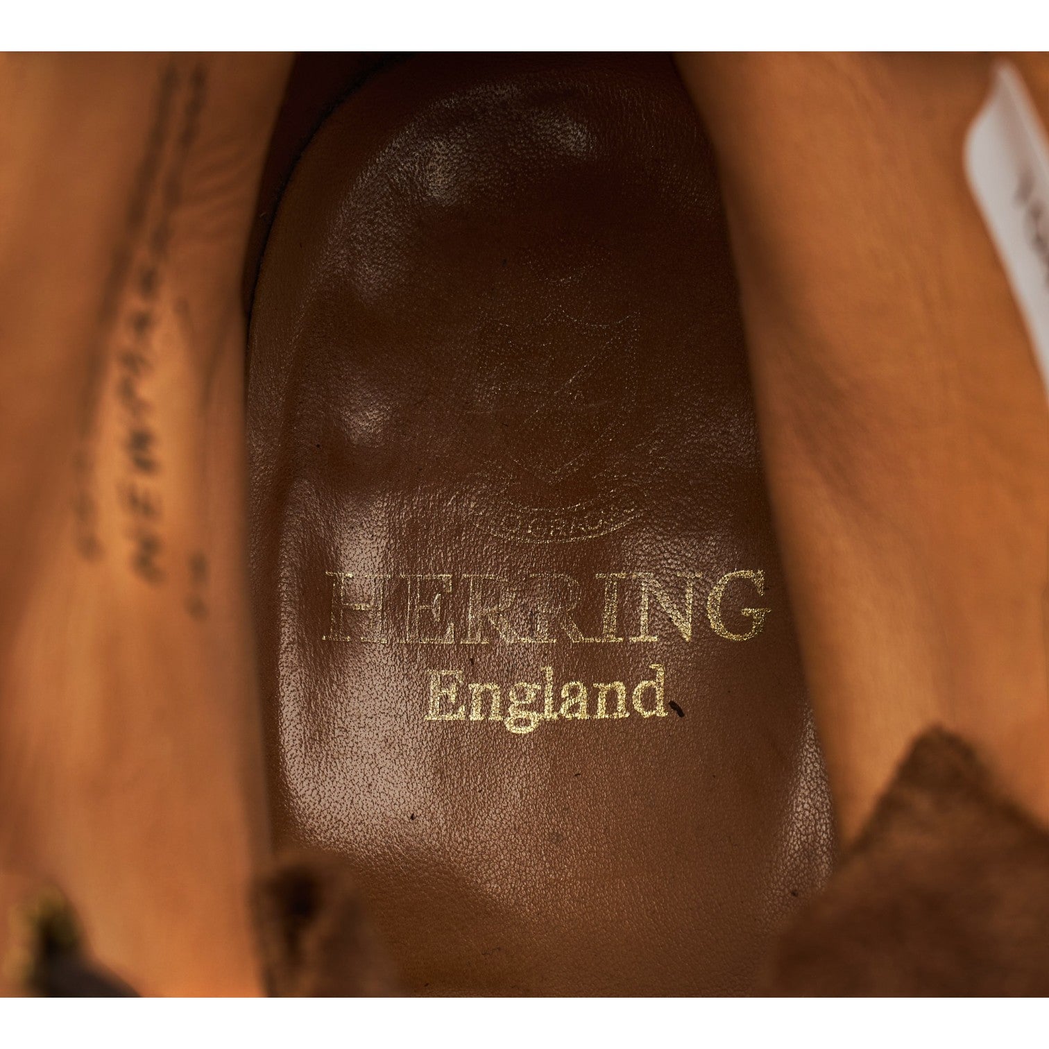 Herring Newmarket bottines daim marron UK 8.5