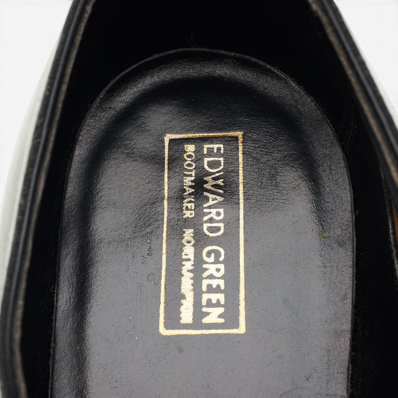 Edward Green Berkeley oxford cuir noir pointure UK 11