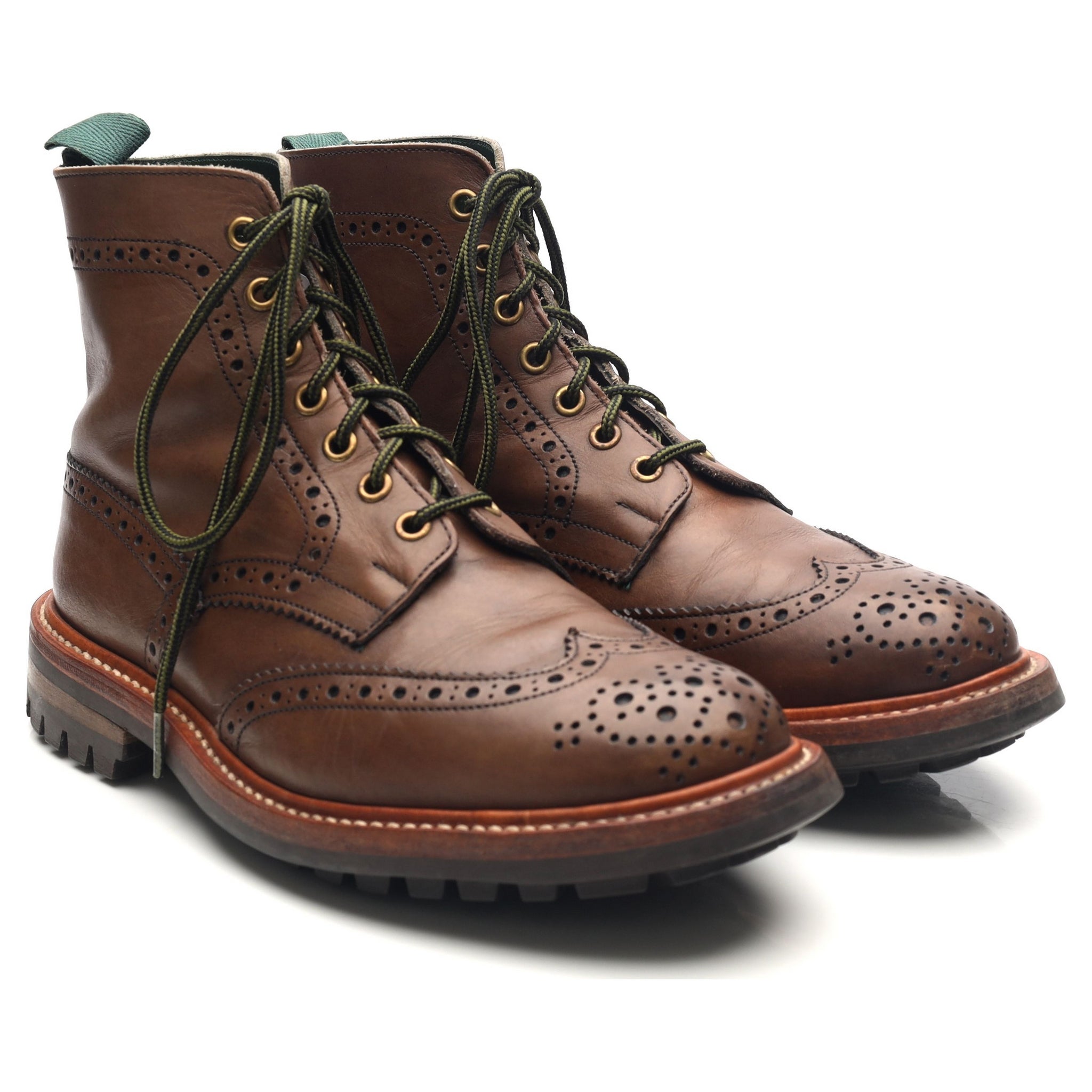 Tricker's Stow boots cuir marron UK 7.5