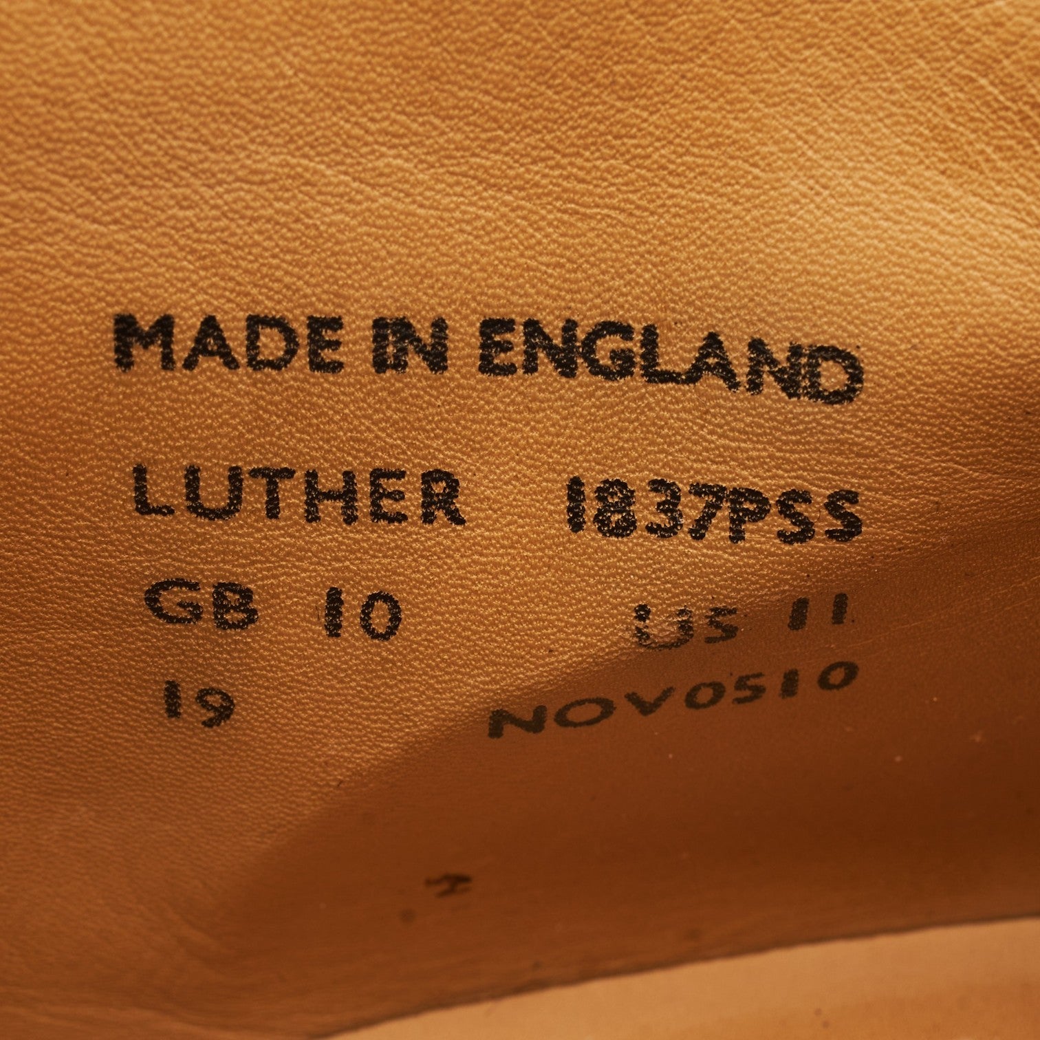 Sanders Luther Bottines Chukka Daim Marron UK 10