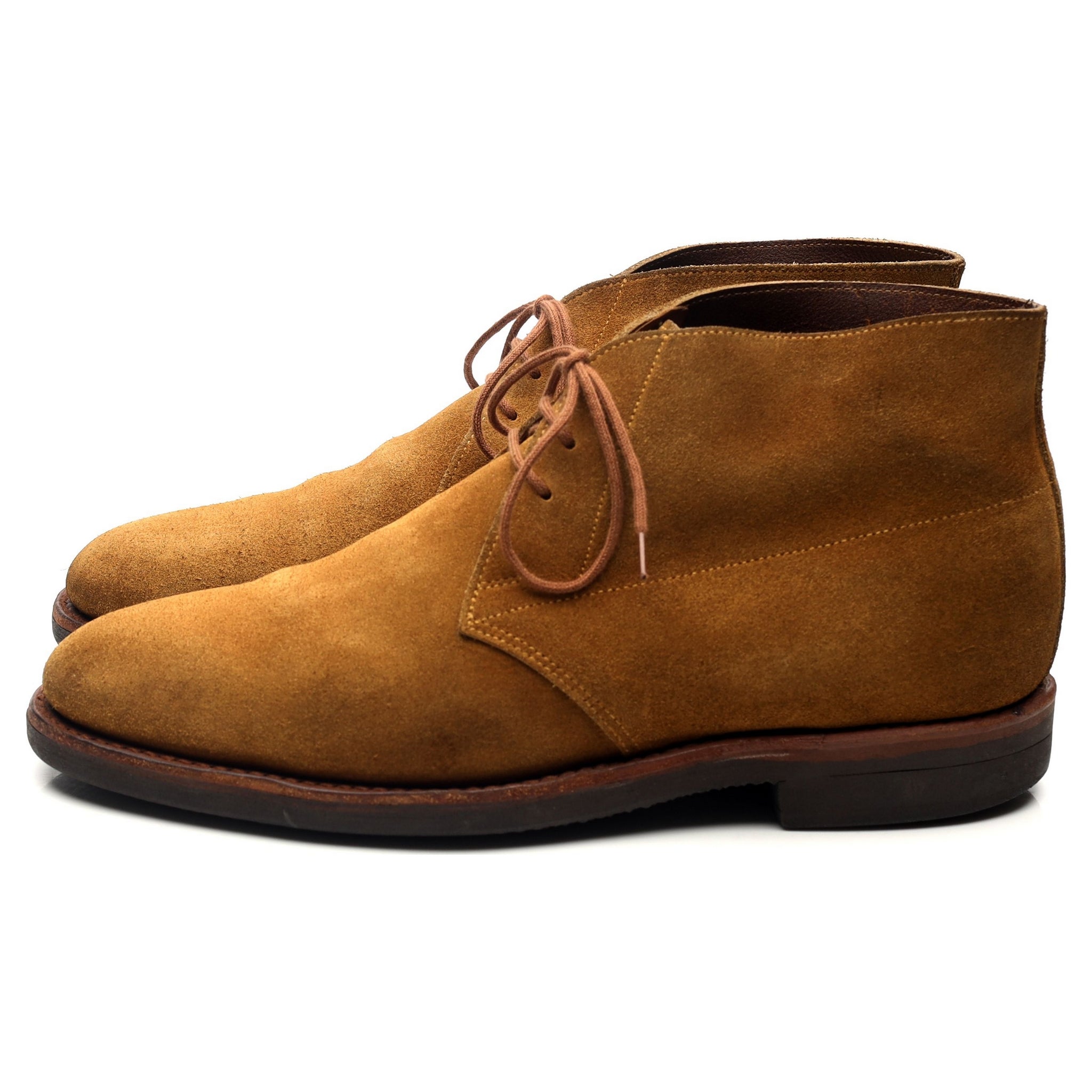 Crockett & Jones Ranger chukka boots suède sable UK 7