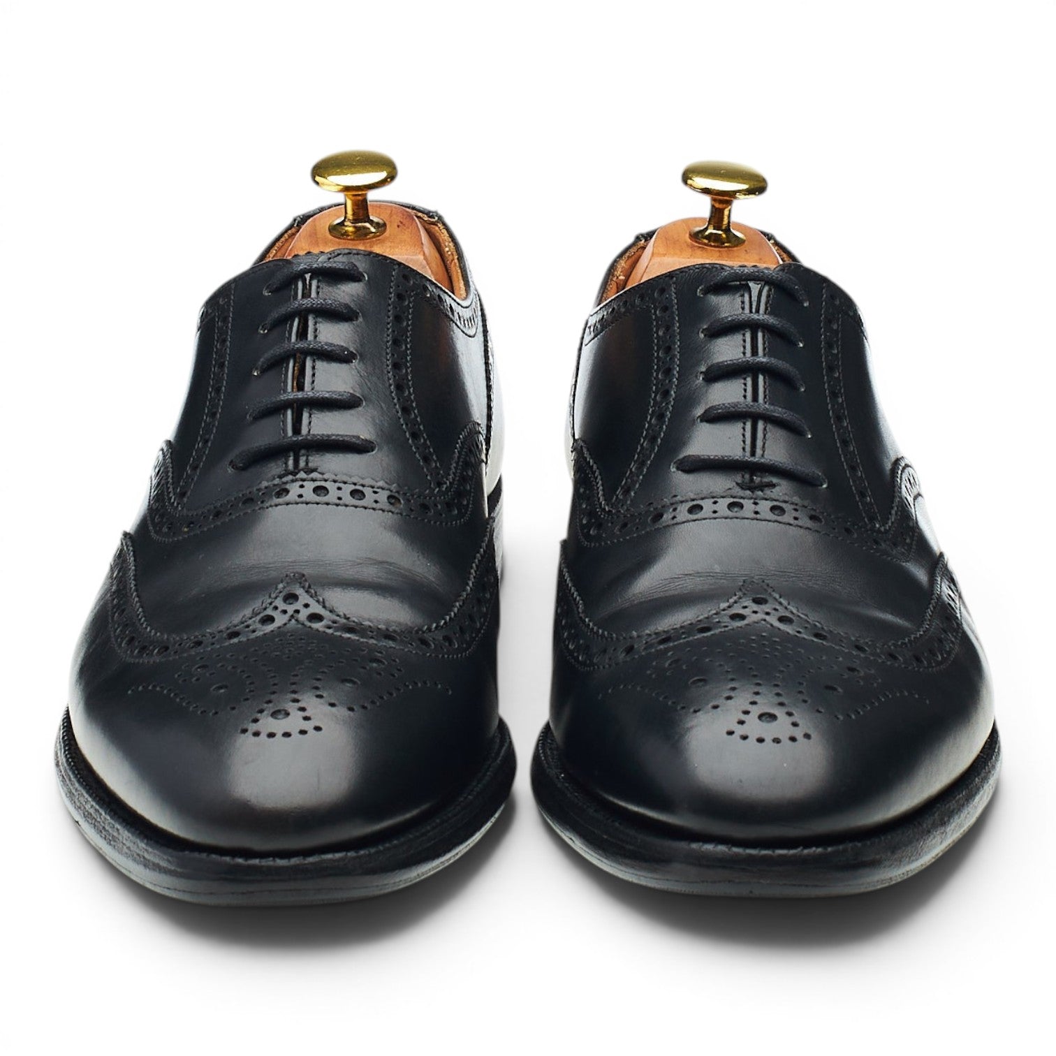 Crockett & Jones Finsbury richelieu cuir noir pointure UK 8.5
