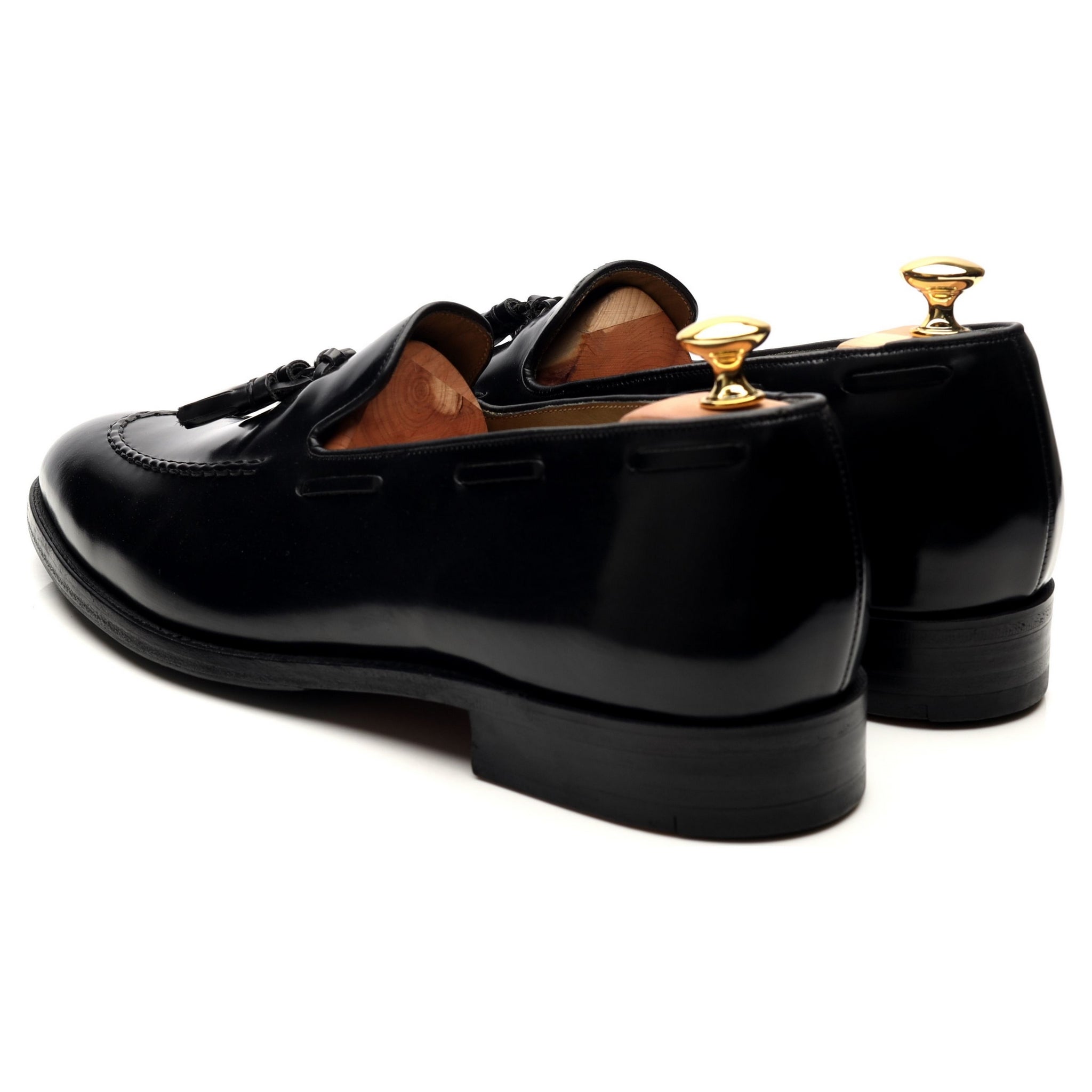 Foster & Son mocassin cuir noir UK 11.5