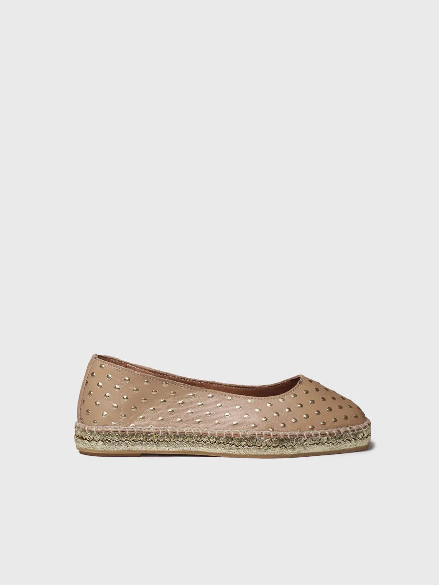 Toni Pons Sheila espadrilles ballerines cuir pois