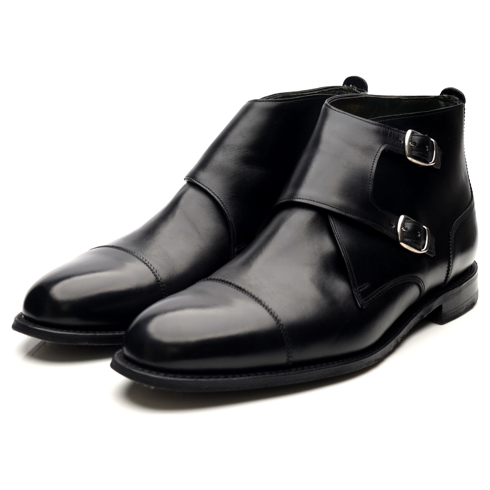 Cheaney Freeman boots double boucle noir 10,5 UK