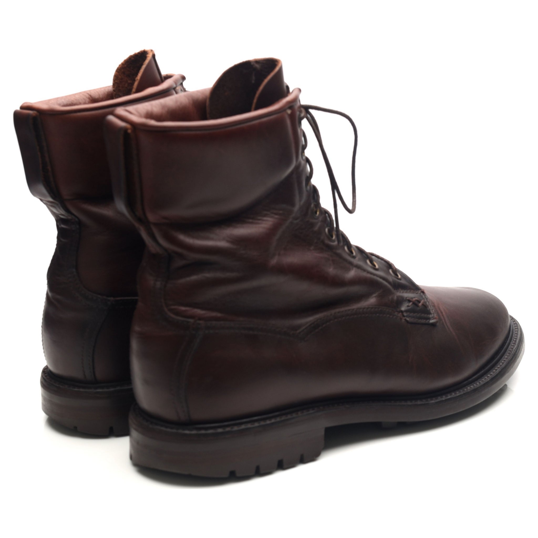 Alfred Sargent boots cuir marron foncé UK 9.5