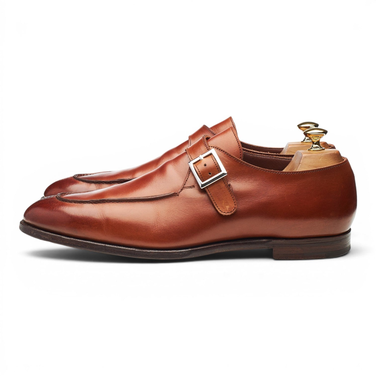Crockett & Jones Lawrence 2 monk cuir UK 10.5