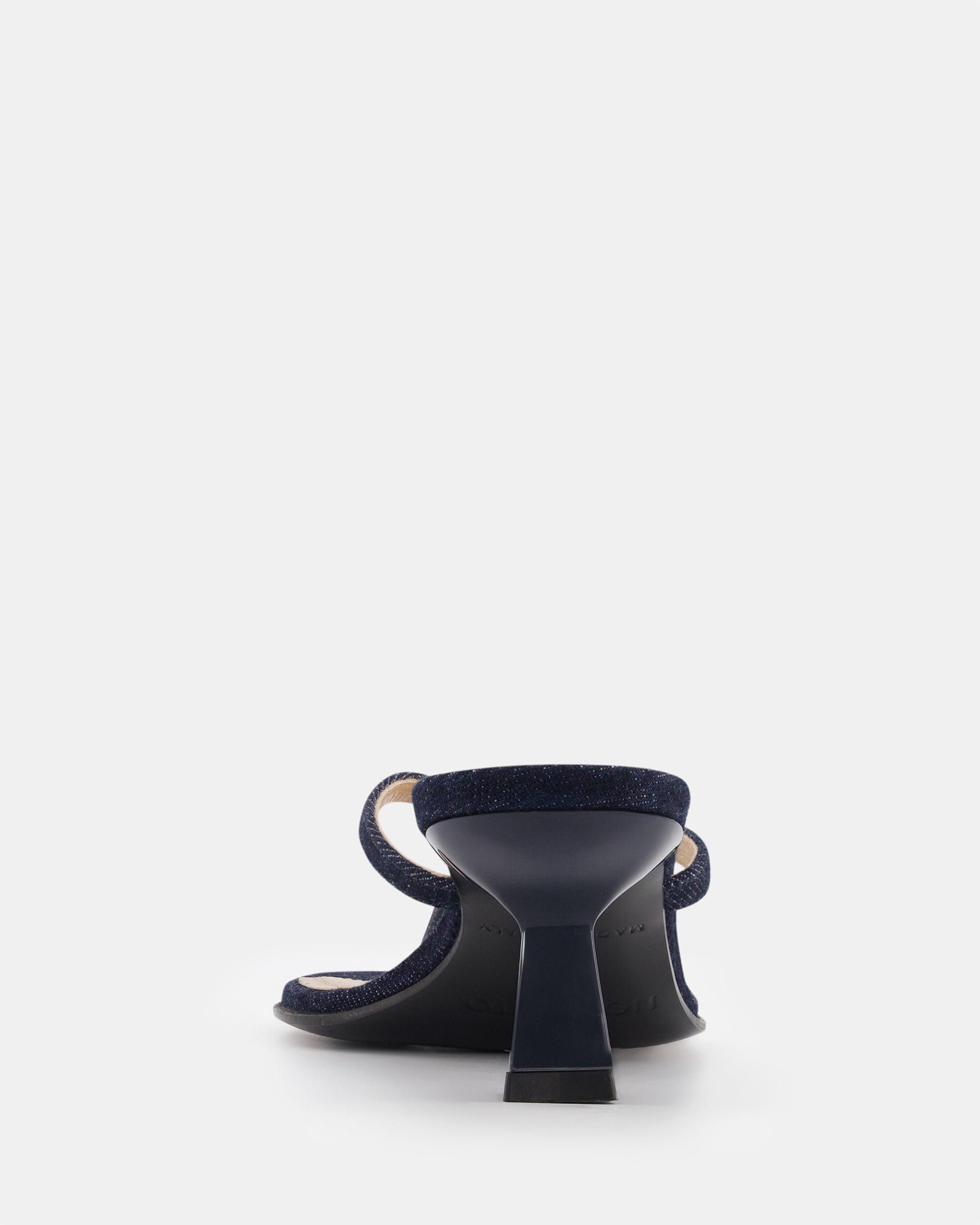 Nodaleto Dona Ruby mules Dark Denim talon 5 cm