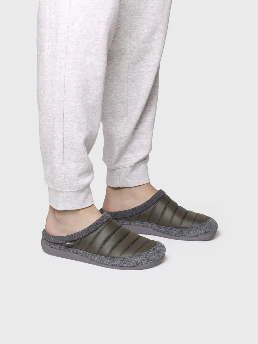 Toni Pons Nix-TK sabots homme kaki feutre