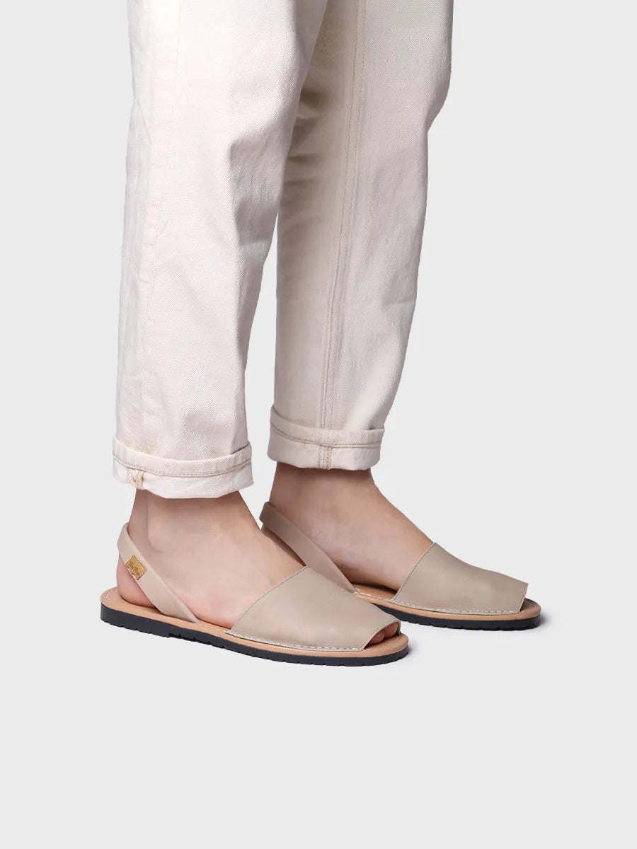 Toni Pons Grau-P sandale homme cuir pierre