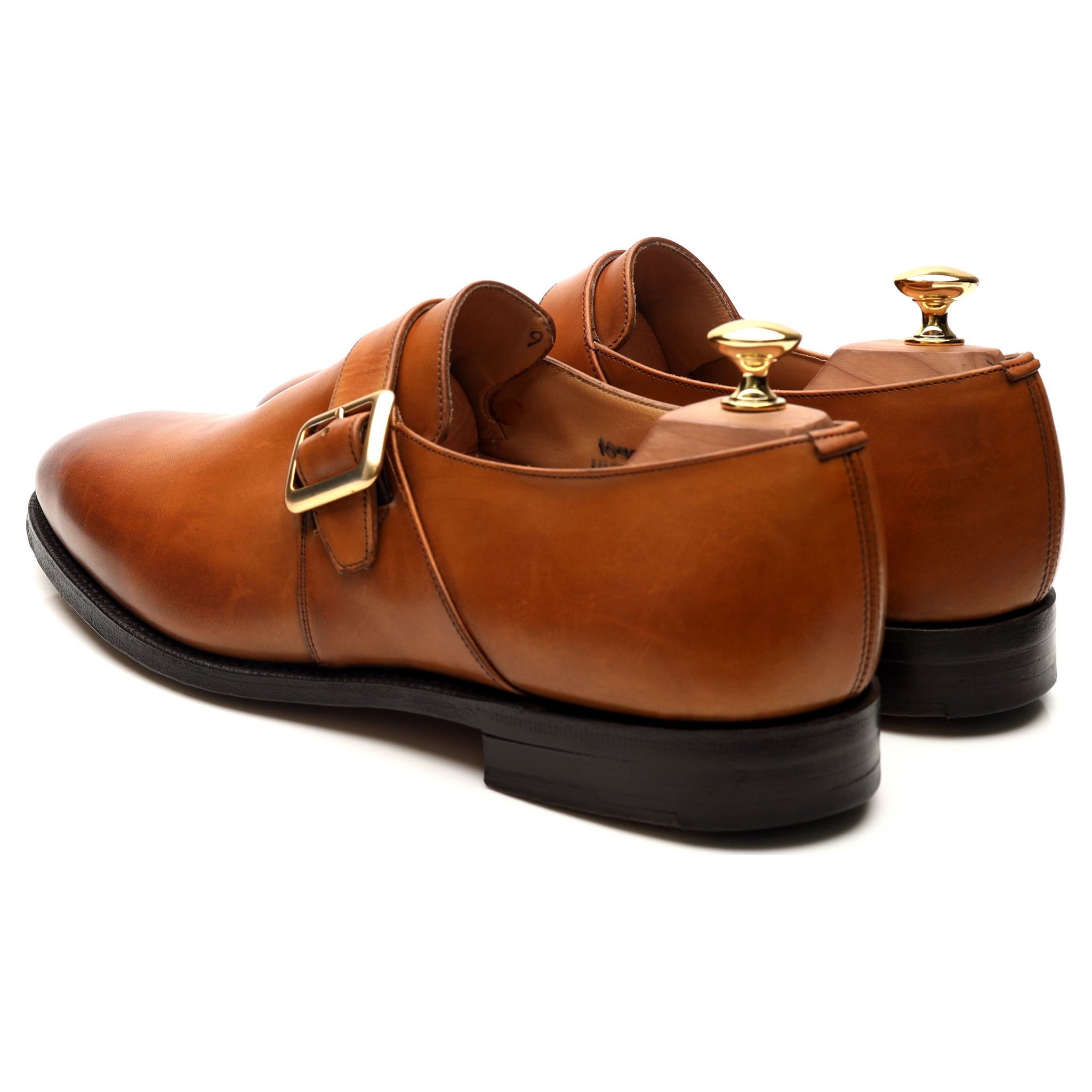 Church’s Sydney chaussures monk UK 10.5 G cuir marron
