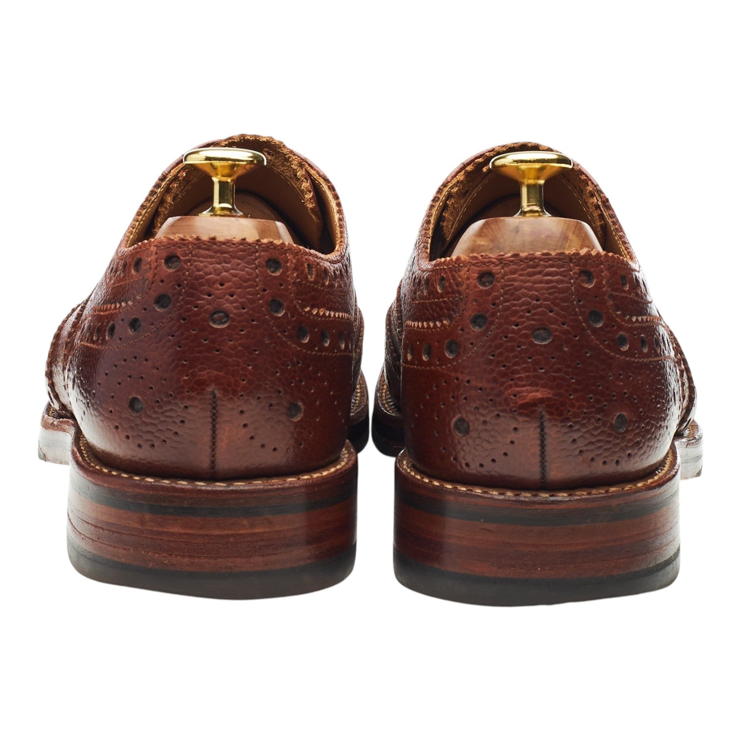 Grenson brogues oxford cuir marron pointure UK 8.5