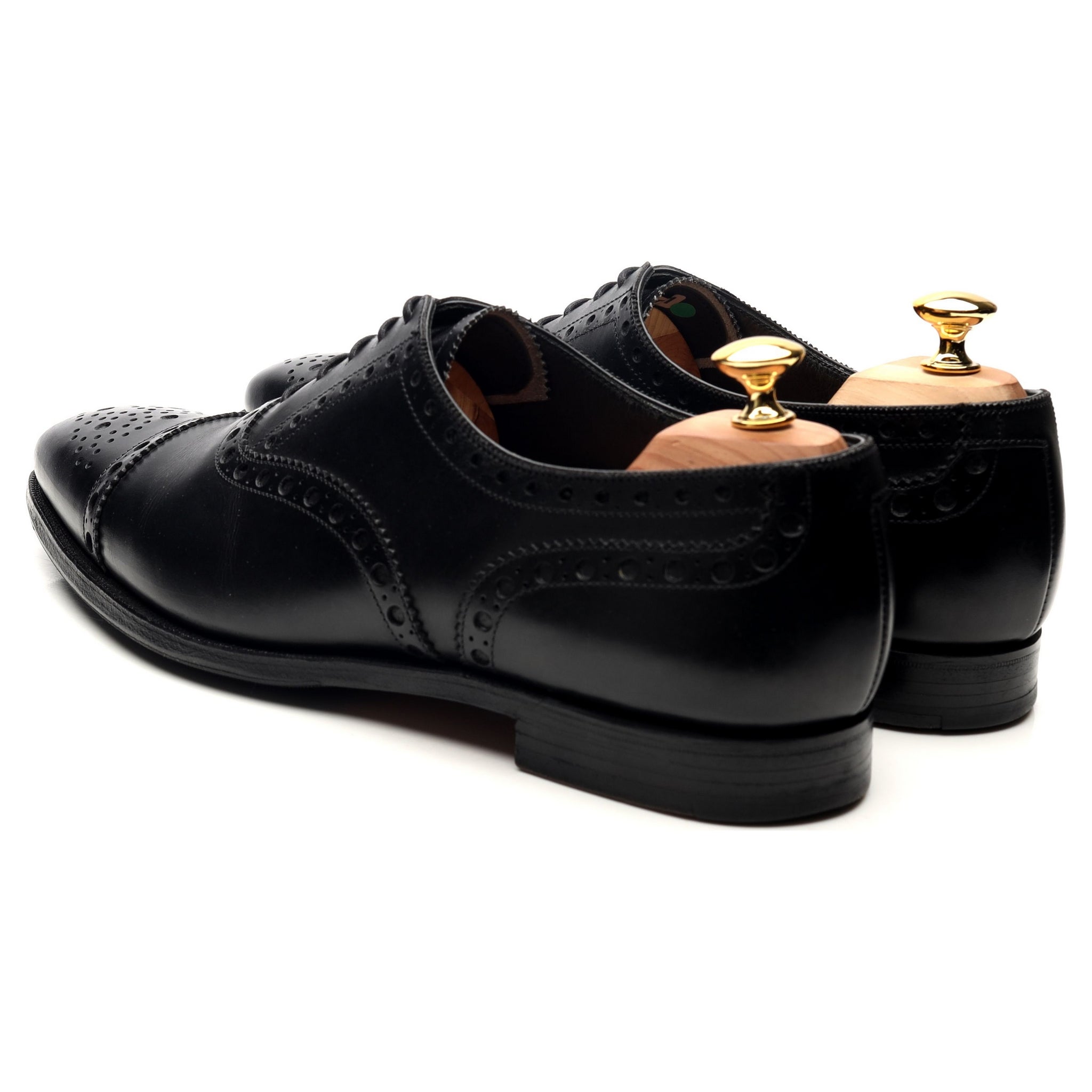 Crockett & Jones Richard James richelieu noir UK 10 cuir