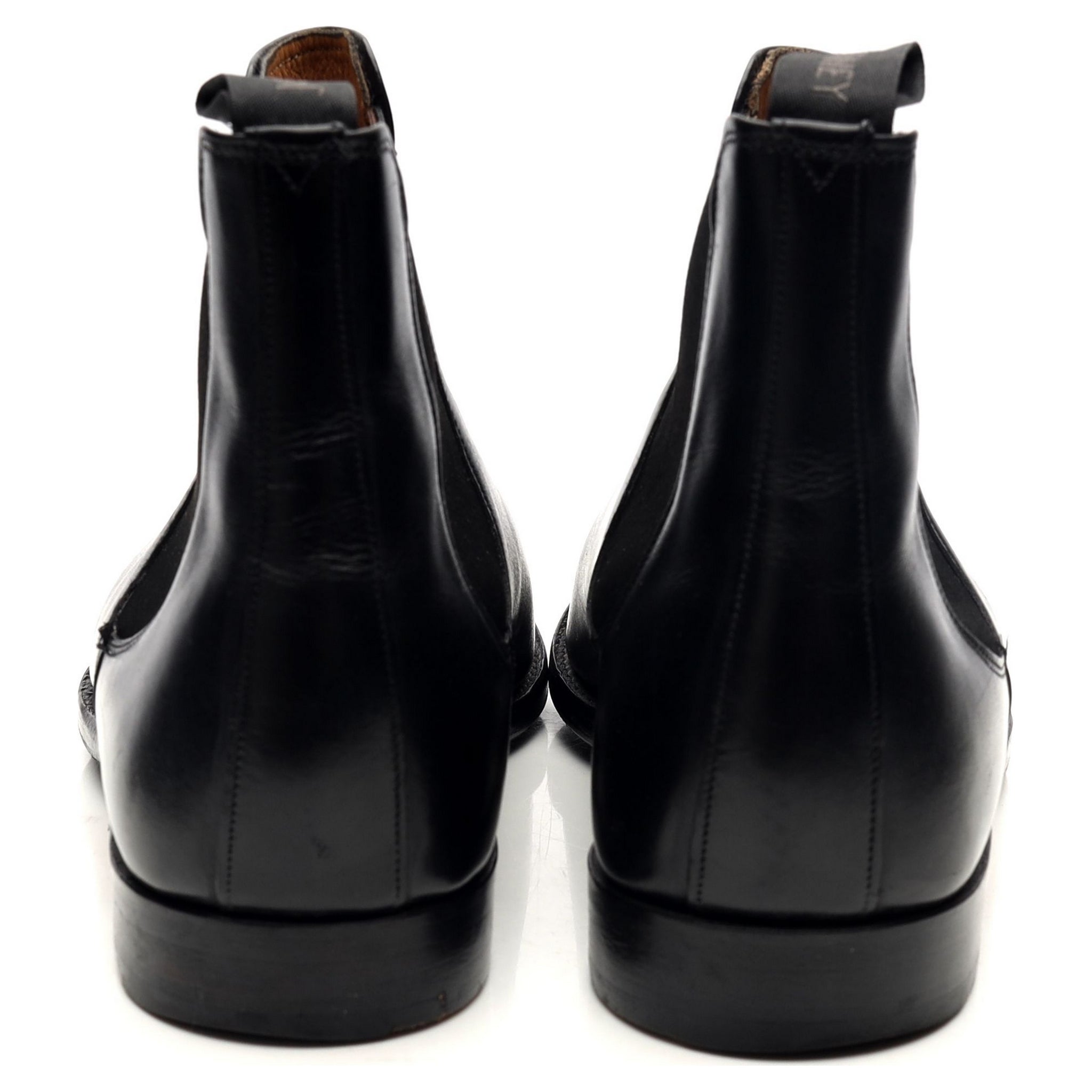 Cheaney Threadneedle bottines chelsea cuir noir UK 8