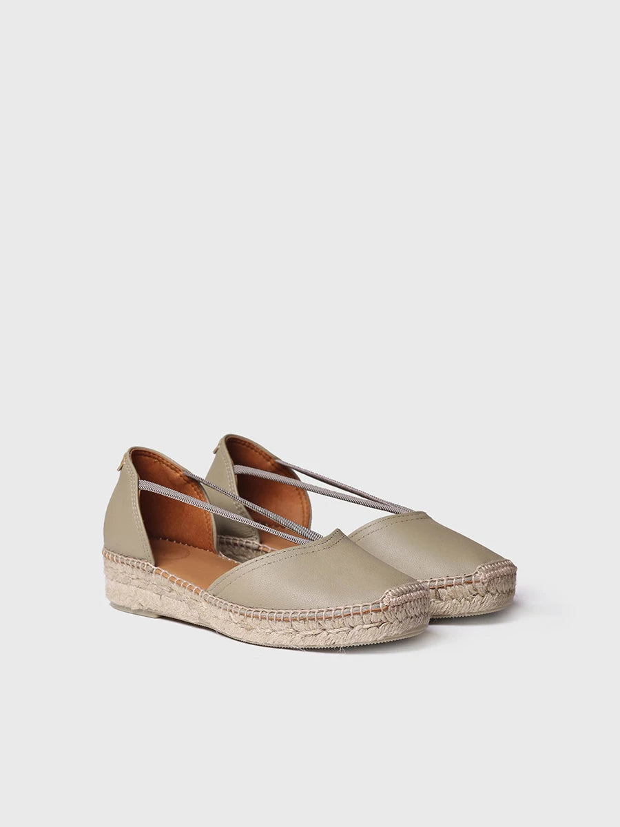 Toni Pons Erla-A espadrille cuir 38 talon 3,5 cm