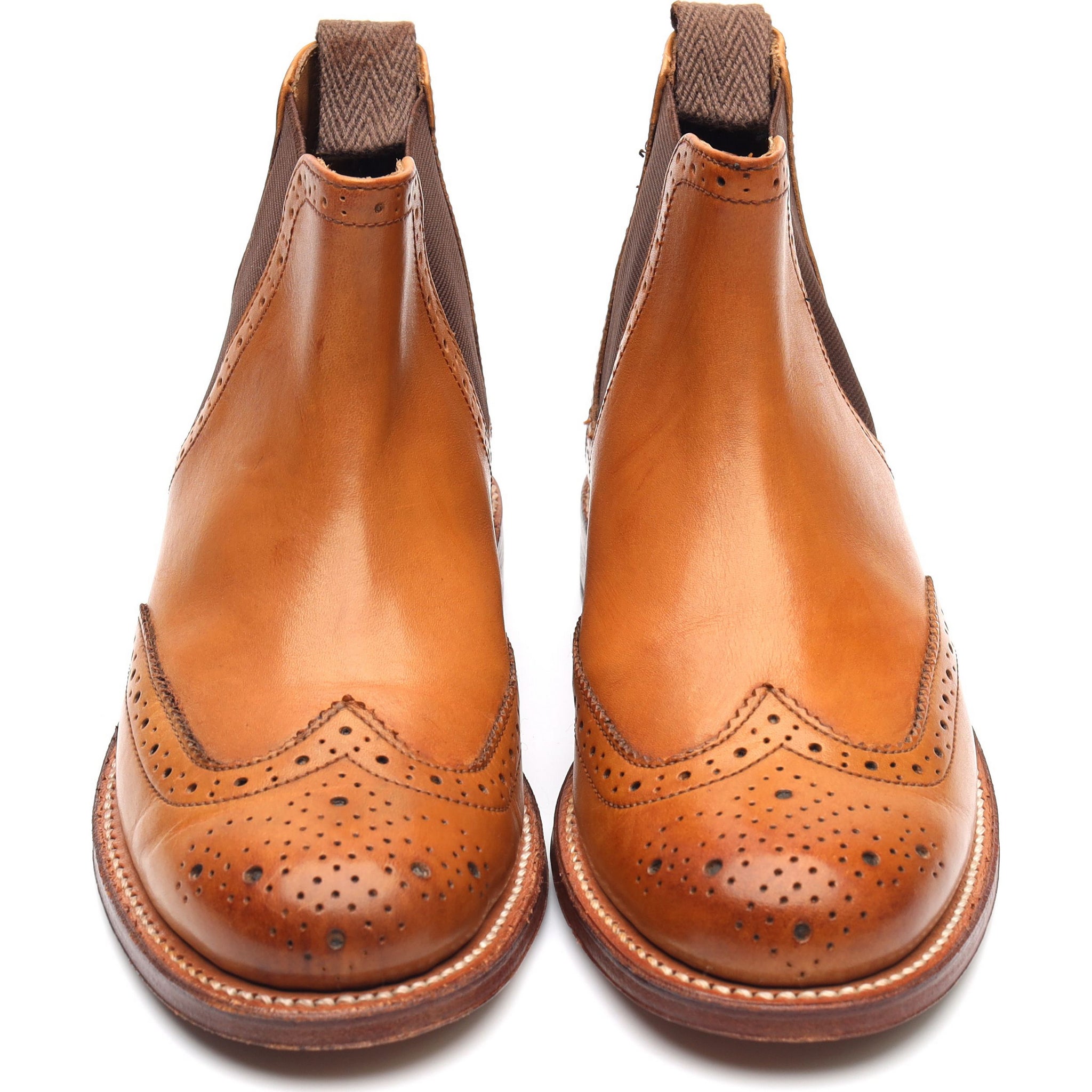 Grenson Jessie boots chelsea cuir marron pointure 36
