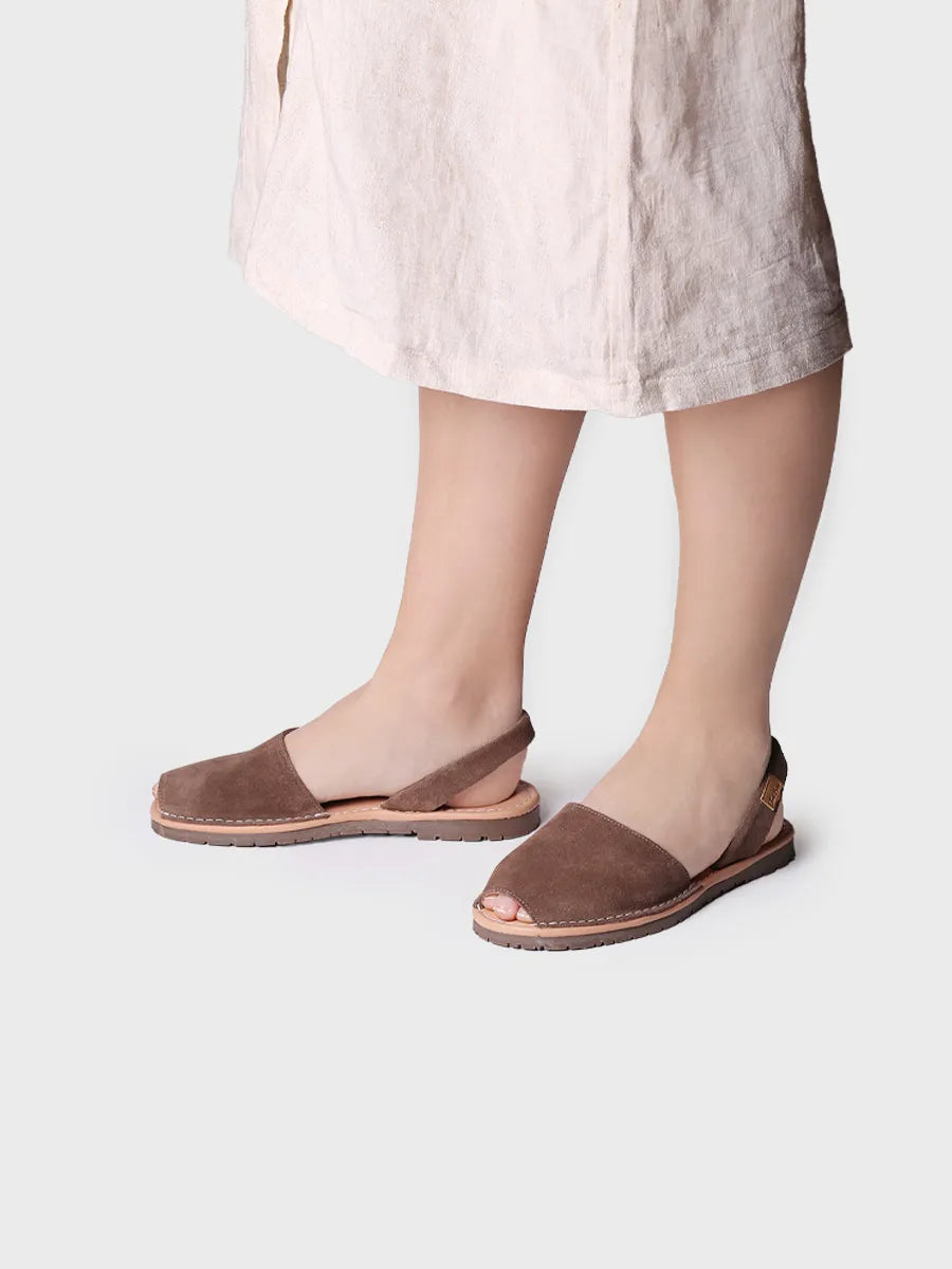 Toni Pons Mao-QT minorquines cuir taupe