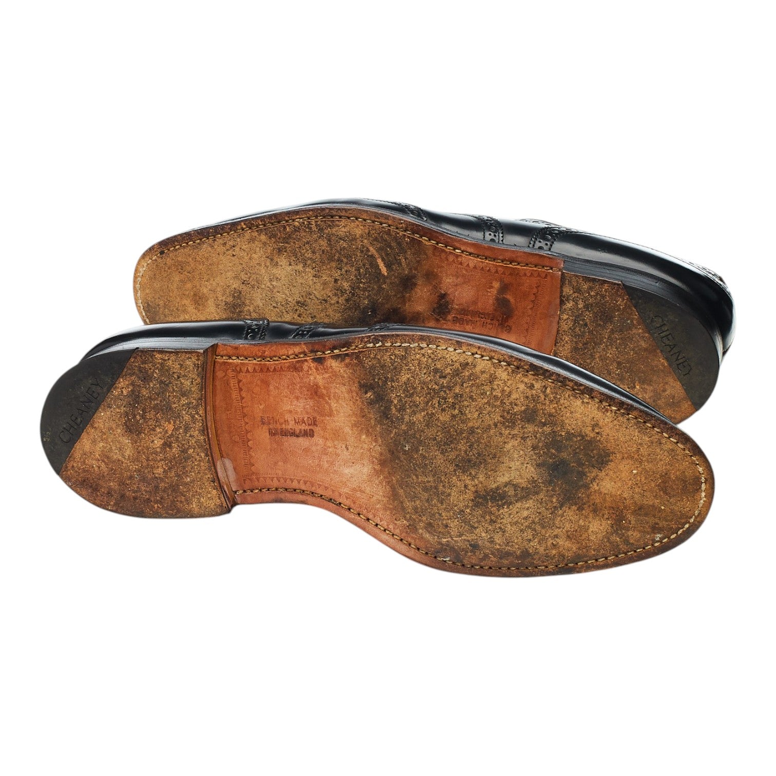 Cheaney Lambeth derbies cuir noir pointure UK 9