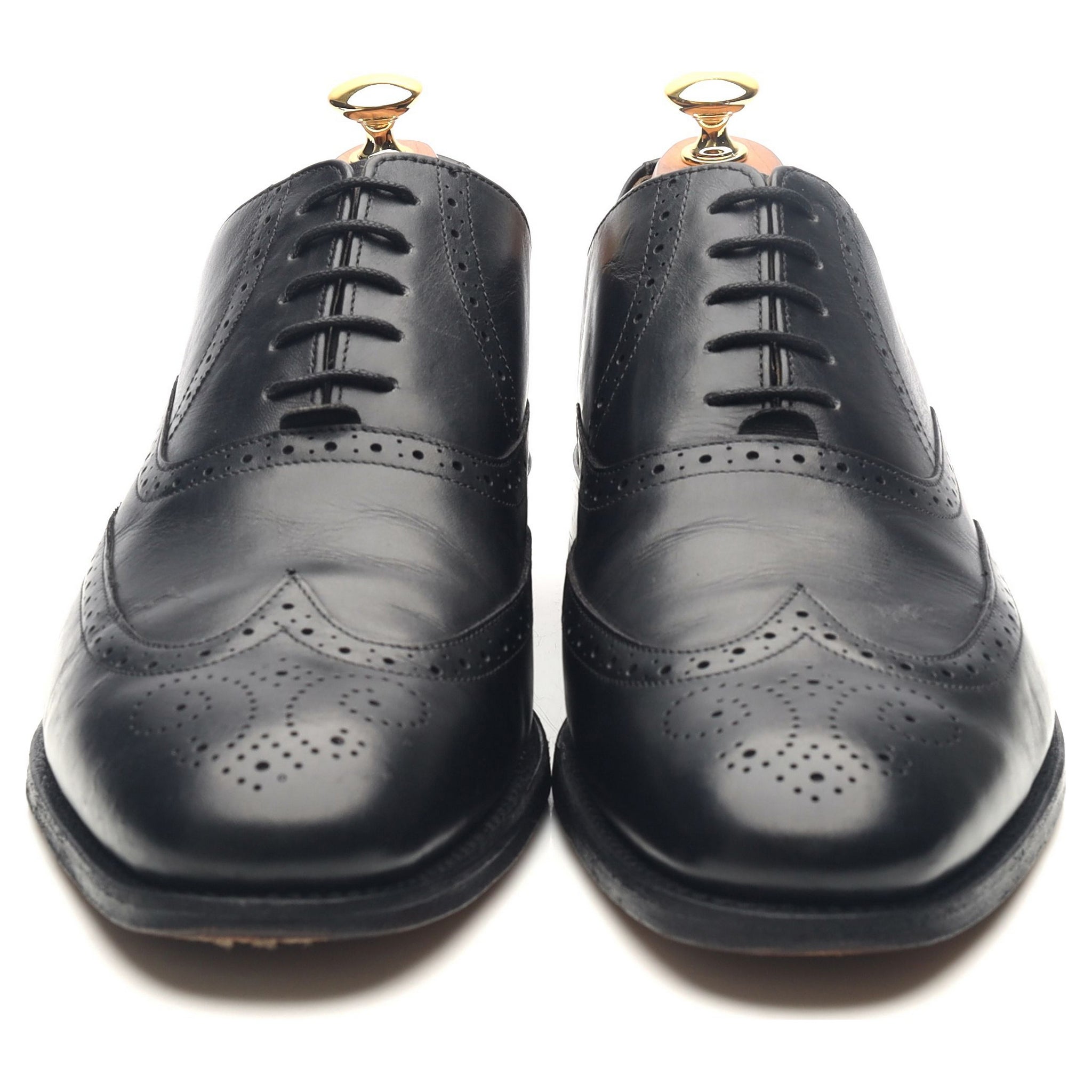 Barker brogues cuir noir pointure UK 10