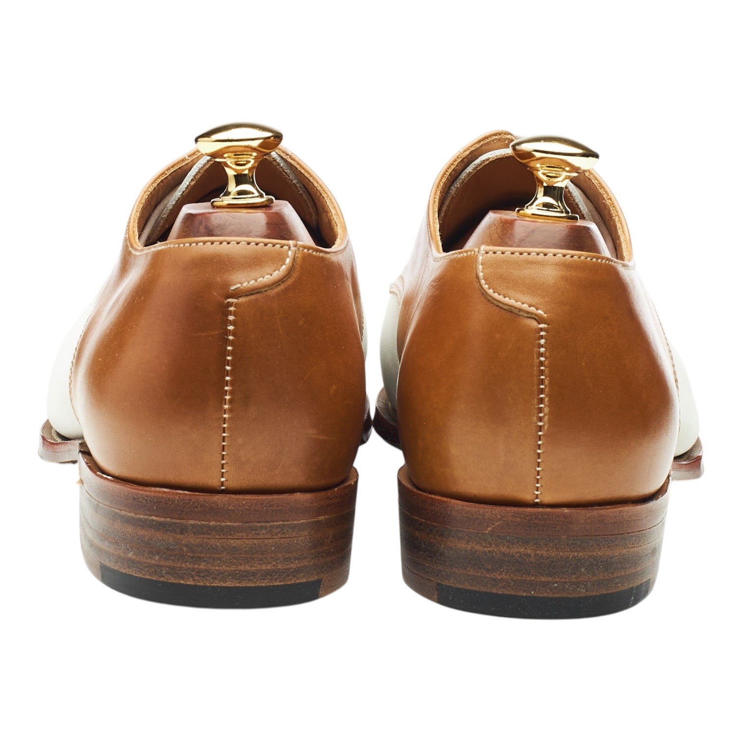 Alfred Sargent derby cuir marron blanc UK 9