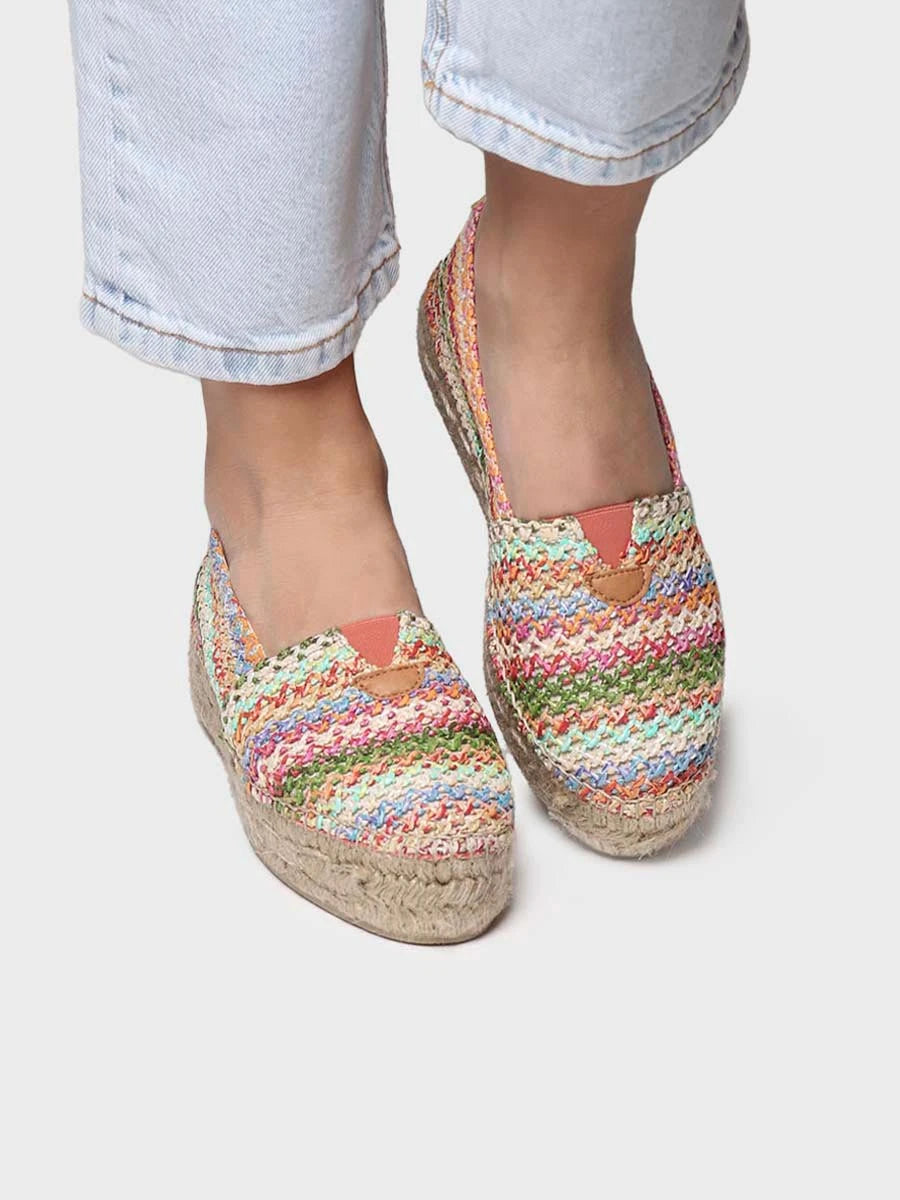 Toni Pons Arlet-NZ espadrilles plates raphia vegan