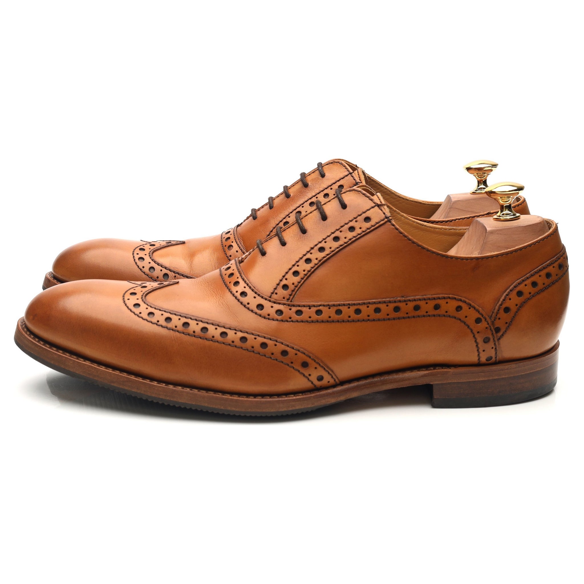 Barker Grant richelieu cuir marron 10 UK