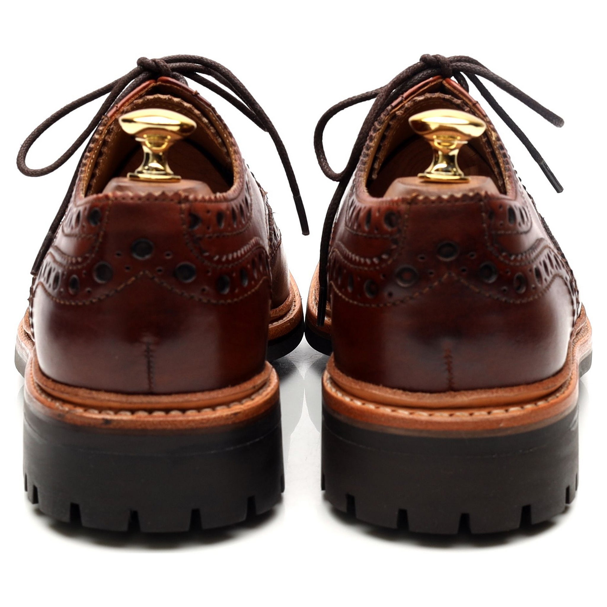 Grenson Archie derby cuir camel UK 6.5