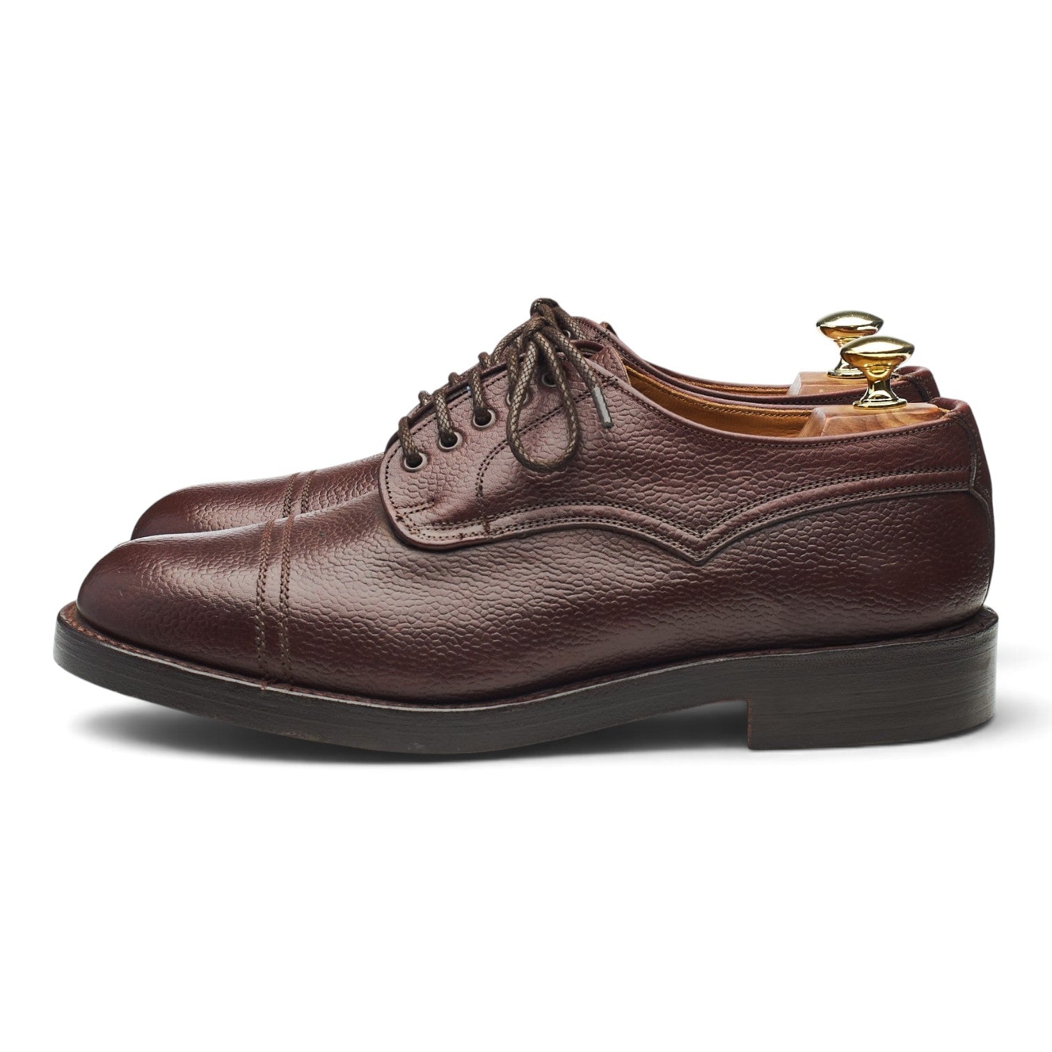 Alfred Sargent Caldbeck derby cuir marron foncé UK 7