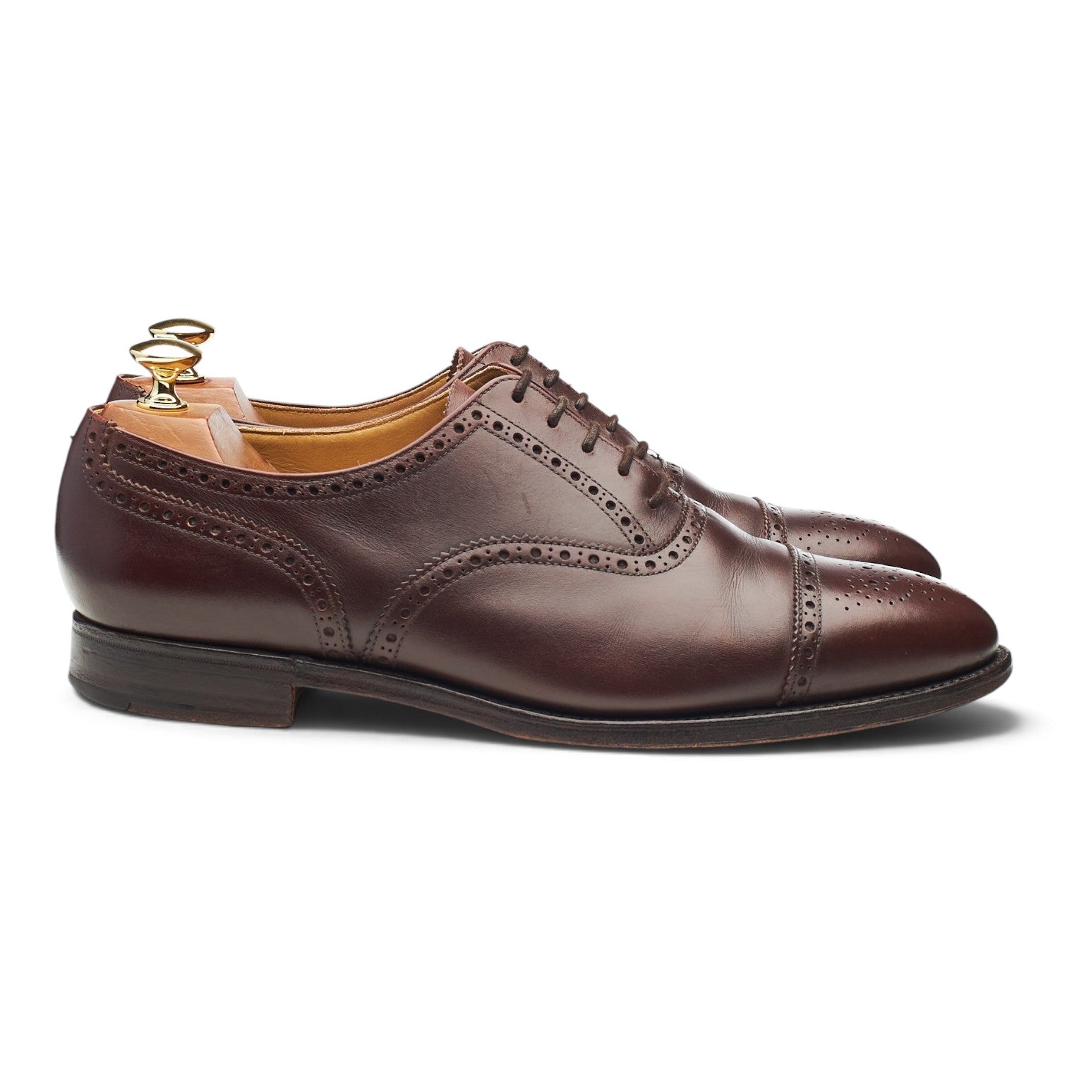Gordon Scott Plymouth richelieu cuir marron pointure UK 9