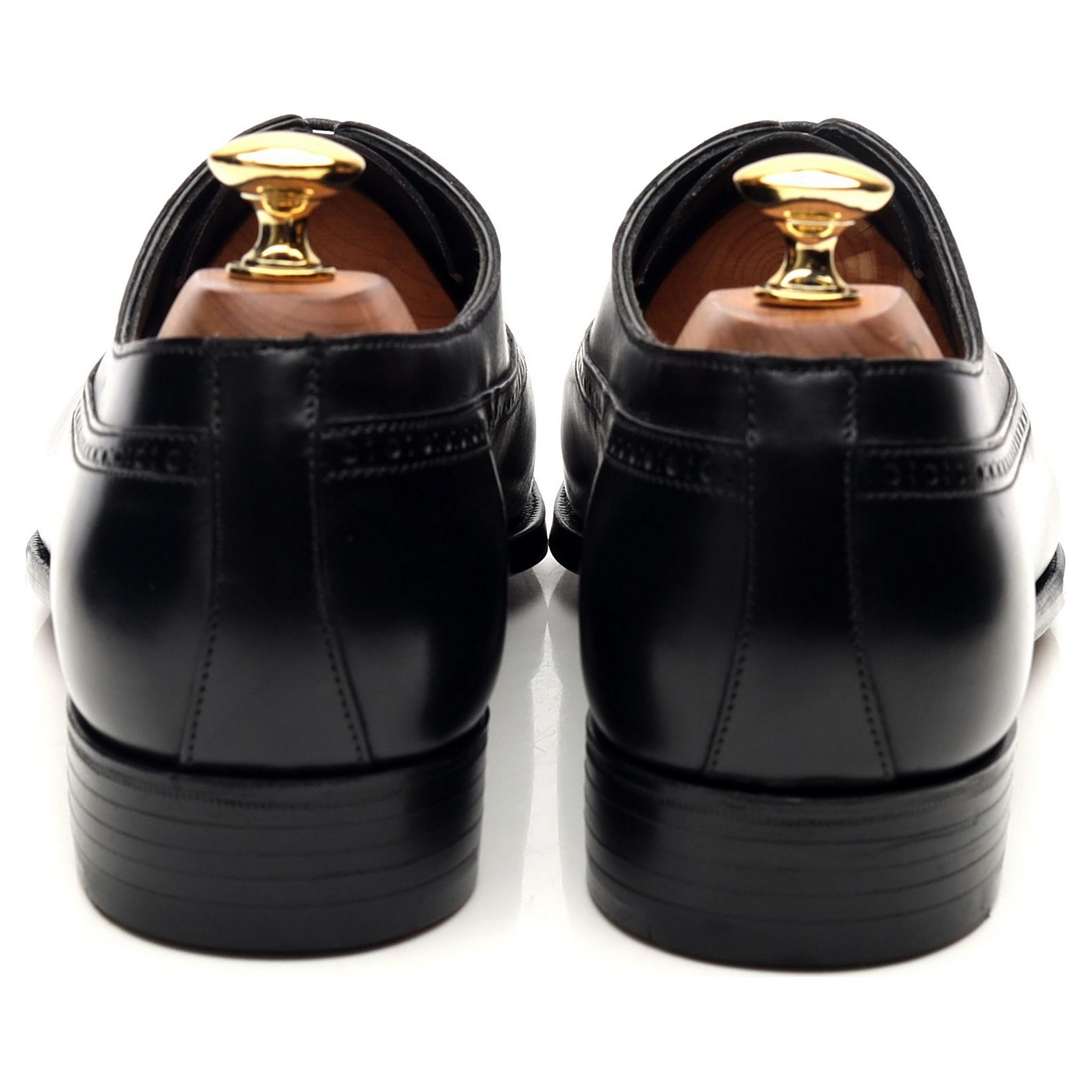 George Cleverley Edward oxford brogues cuir noir UK 6