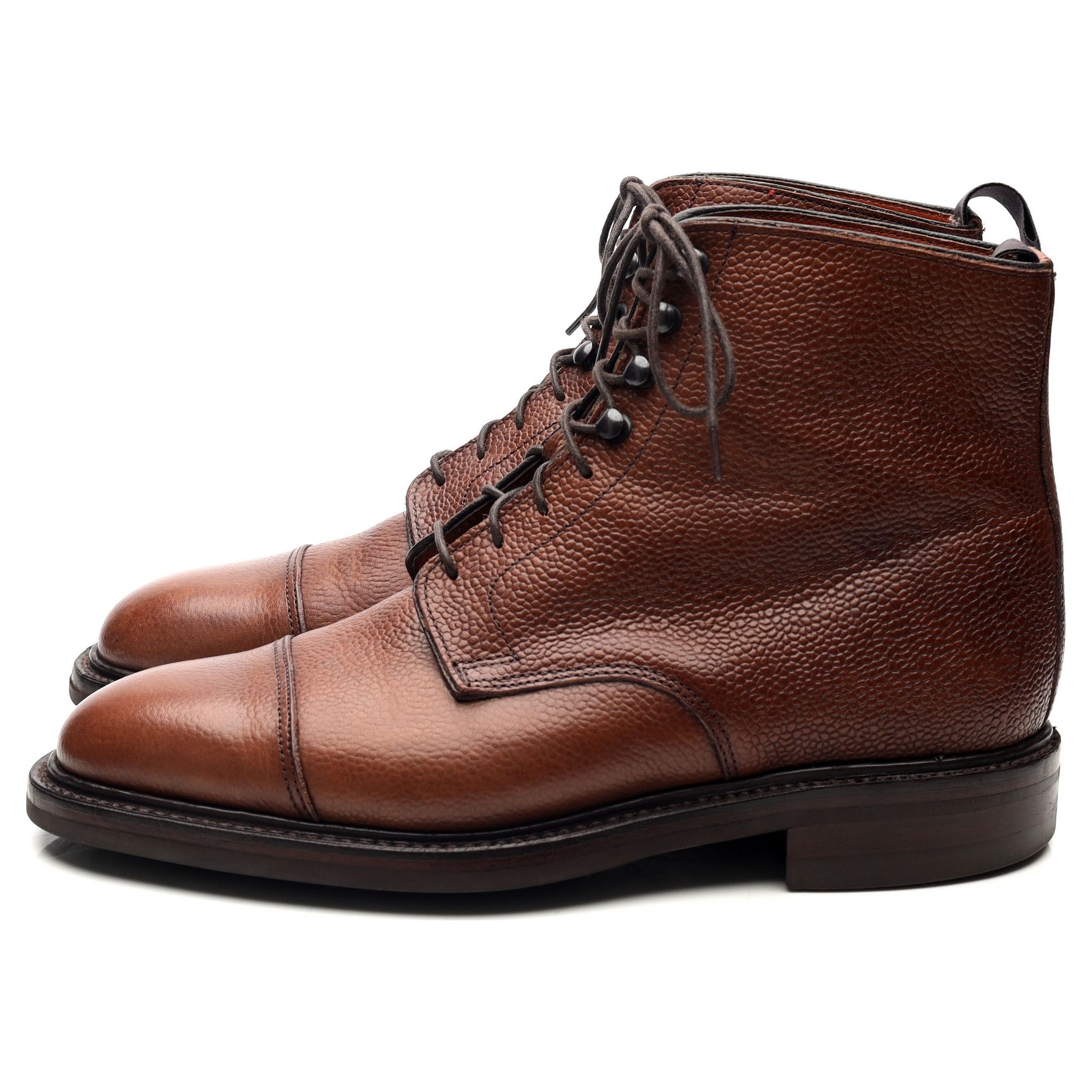 George Cleverley Taron bottes cuir marron pointure UK 6