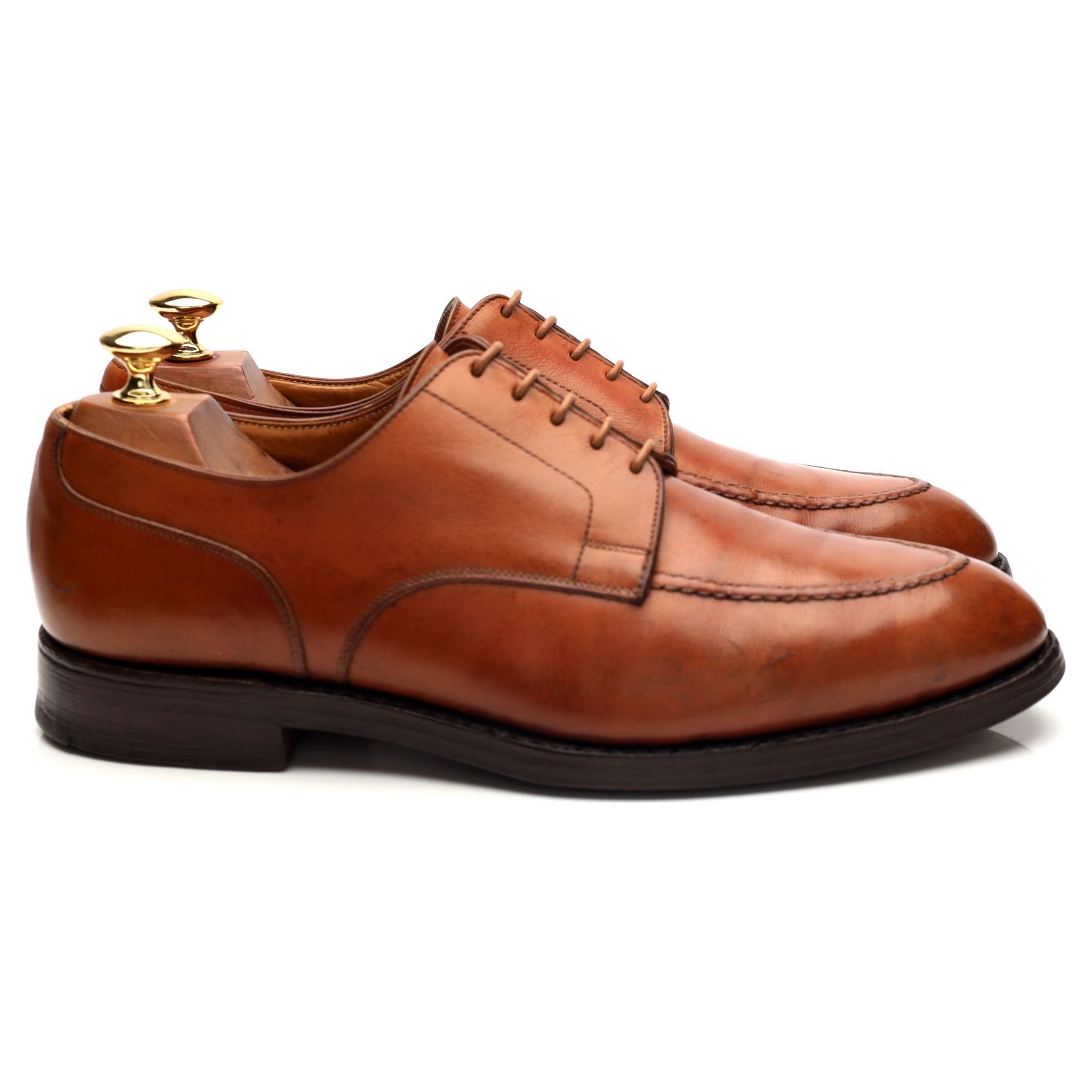Crockett & Jones Onslow derby cuir marron UK 8.5